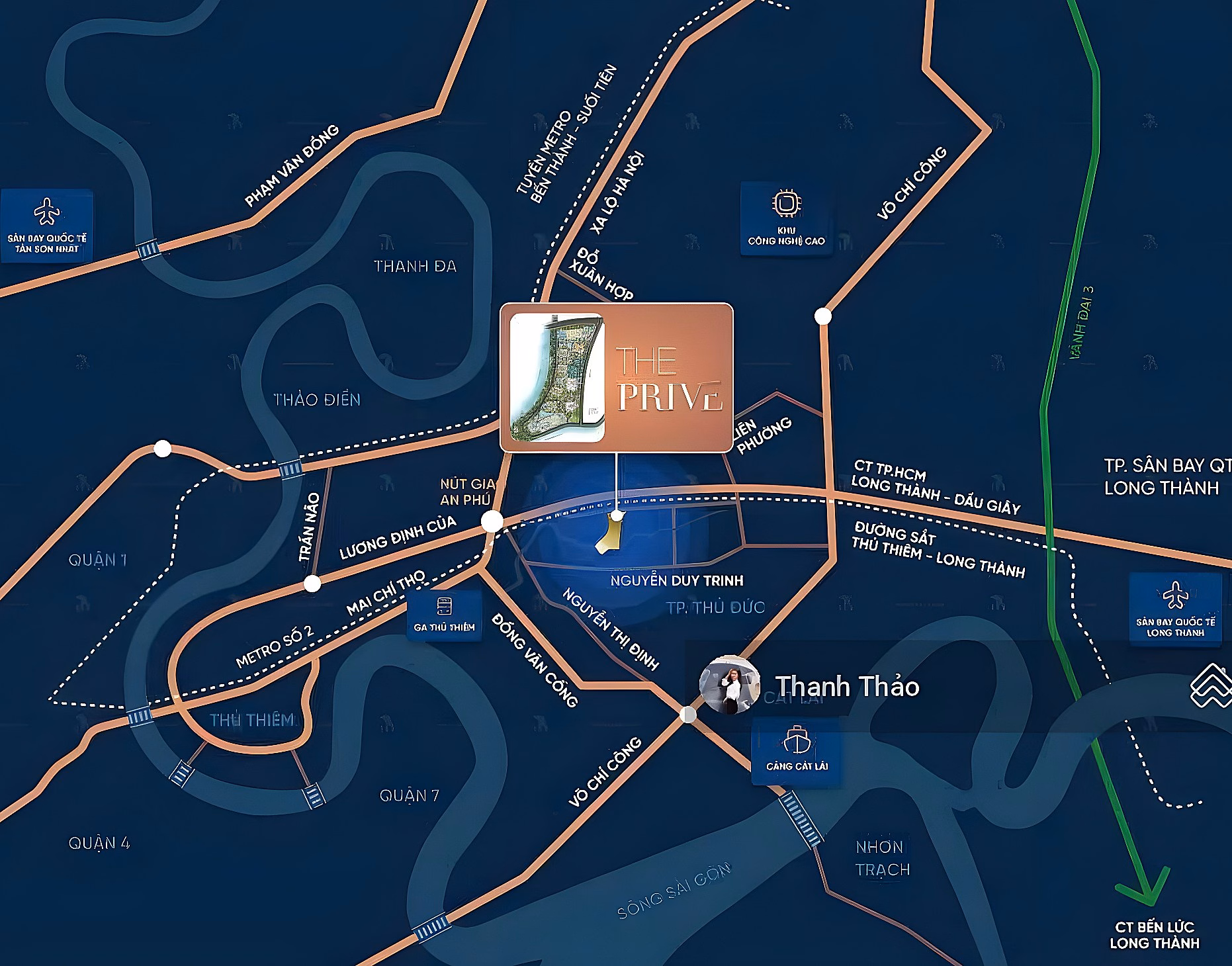 Open sale of The Privé, 15th floor, 2-bedroom apartment facing East, 8.5 billion including VAT and PBT, standard 9 billion, bank loan 9.5 billion