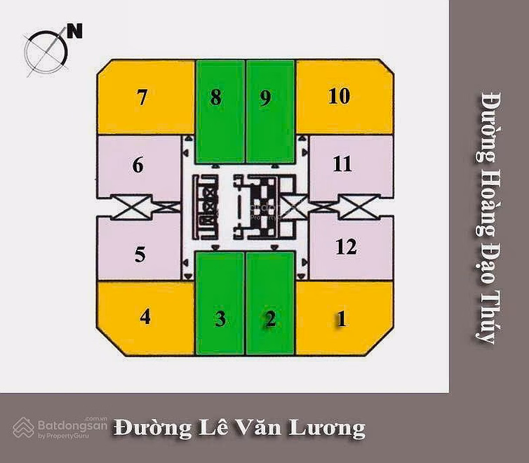 Last diplomatic apartment price 8xtr/m2 CC Diamond Flower Tower 48 Le Van Luong***