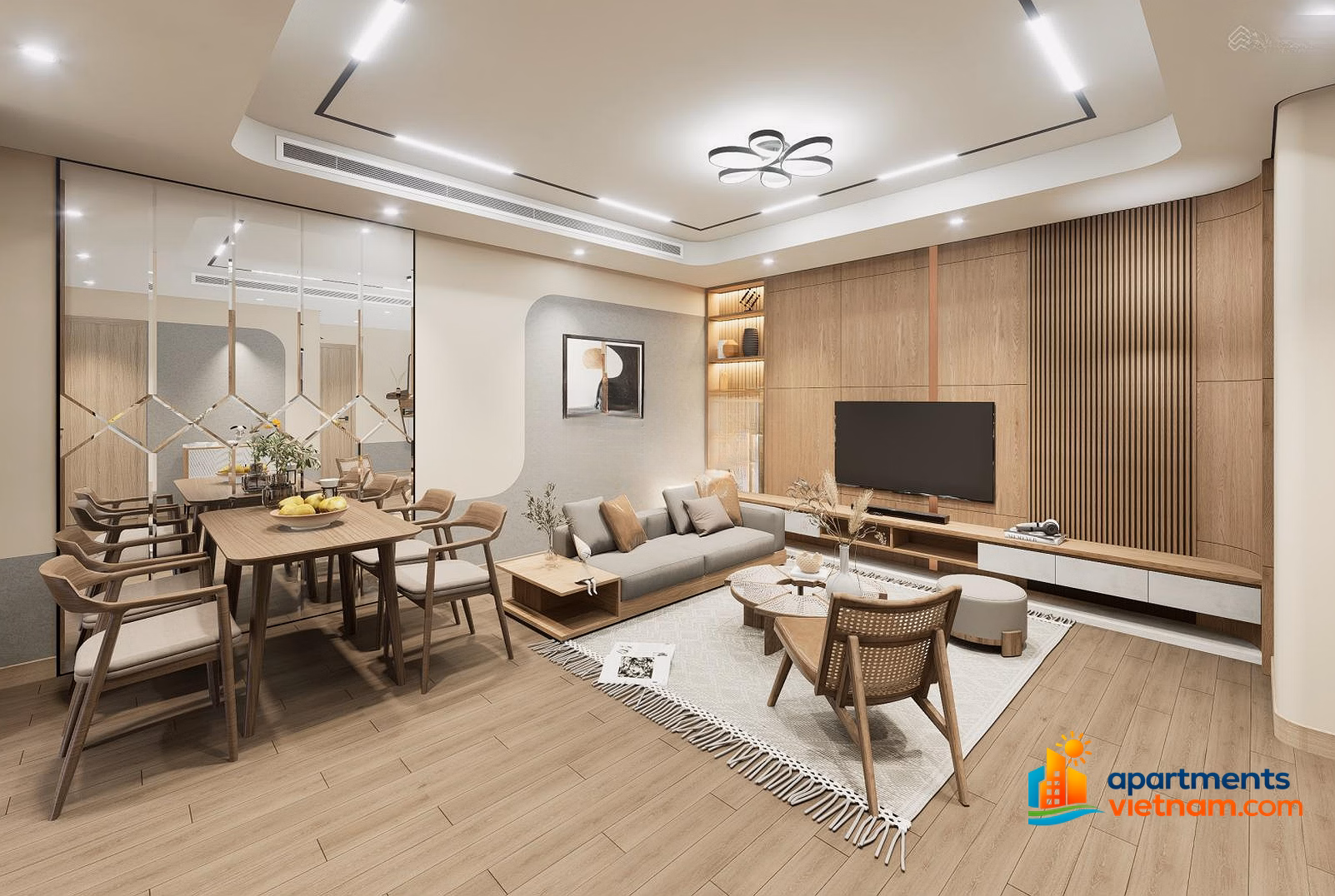 Only 1.5 - 2 billion own a 3-bedroom apartment at TMC Smart Home