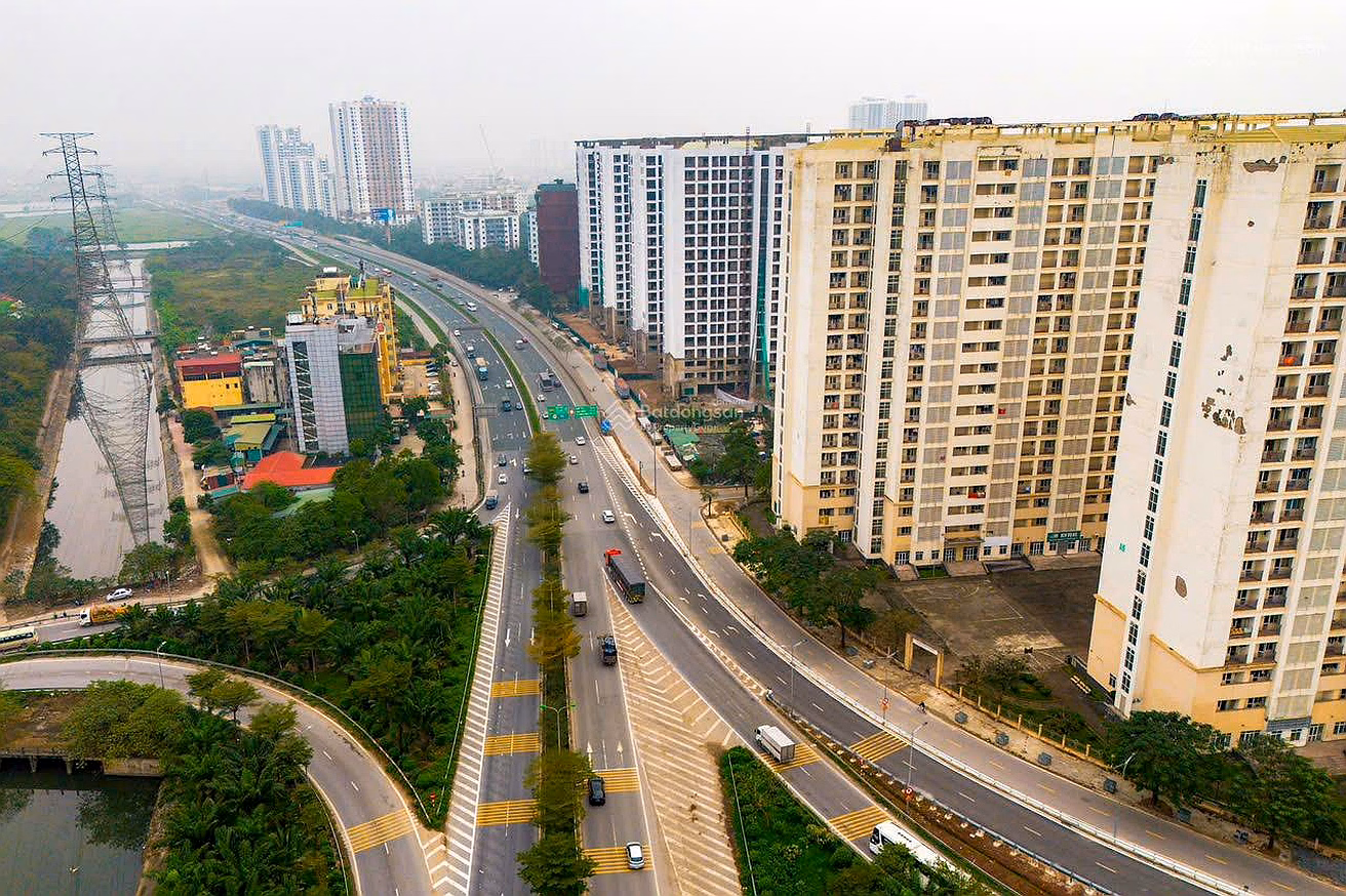 Apartment for sale on Tran Thu Do street, Phap Van urban area, 2 bedrooms, fully furnished, just move in