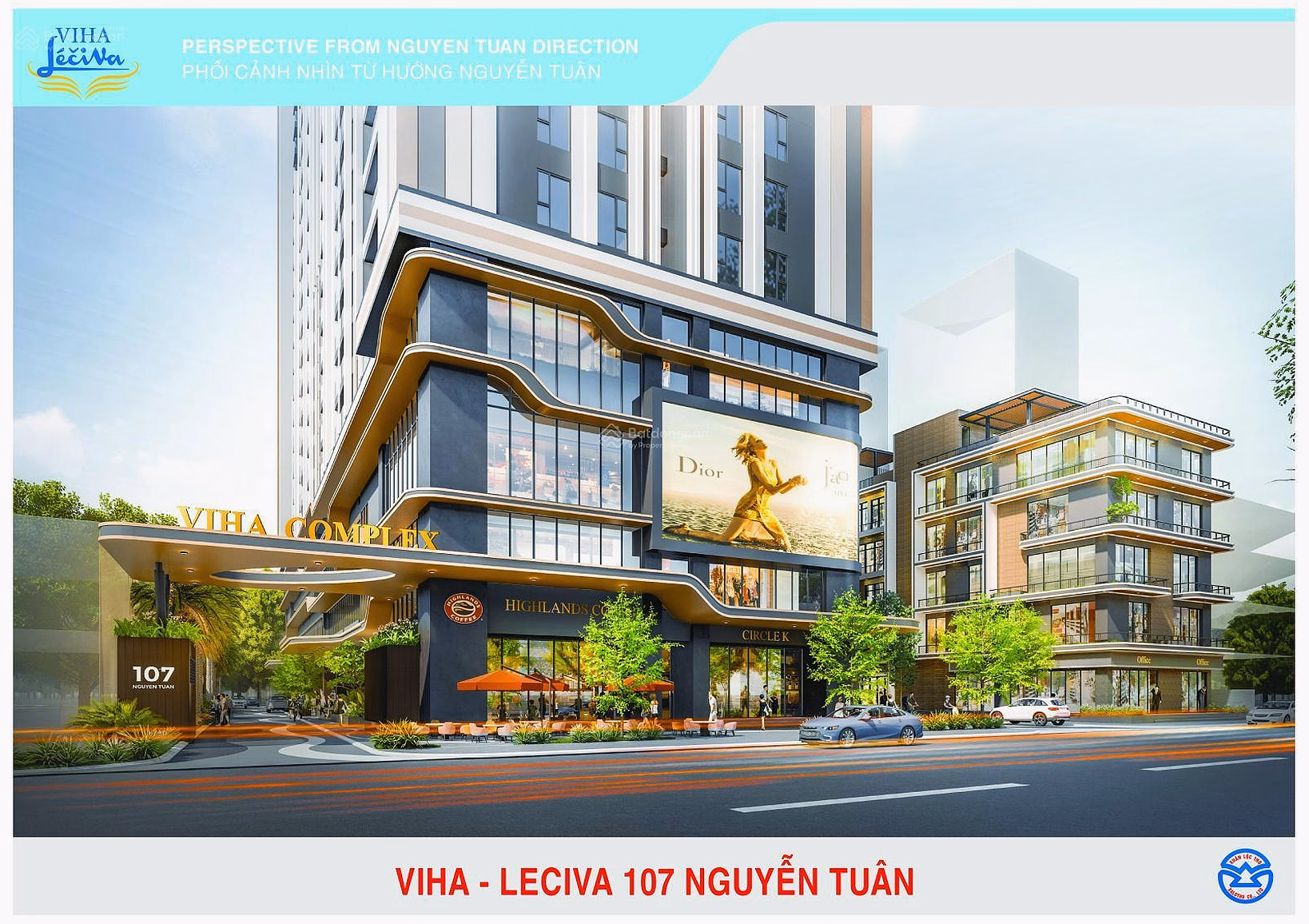 Selling a 2-bedroom apartment with an area of ​​73.2m² at Viha Complex Viha Leciva 107 Nguyen Tuan, good price