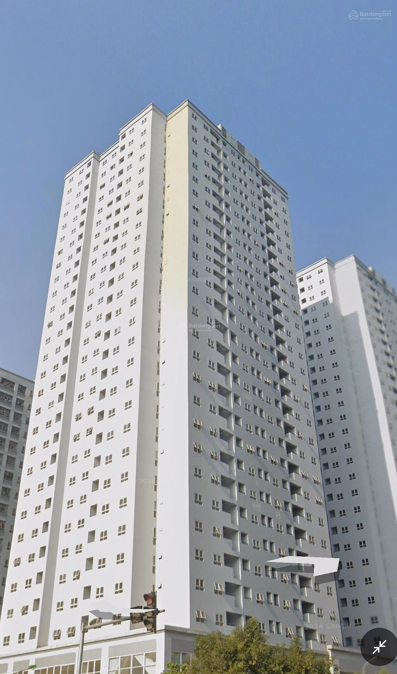 Apartment for sale at 30T Nguyen Chanh Street, Cau Giay District, area: 55.53 m², design 2 bedrooms 1 vs