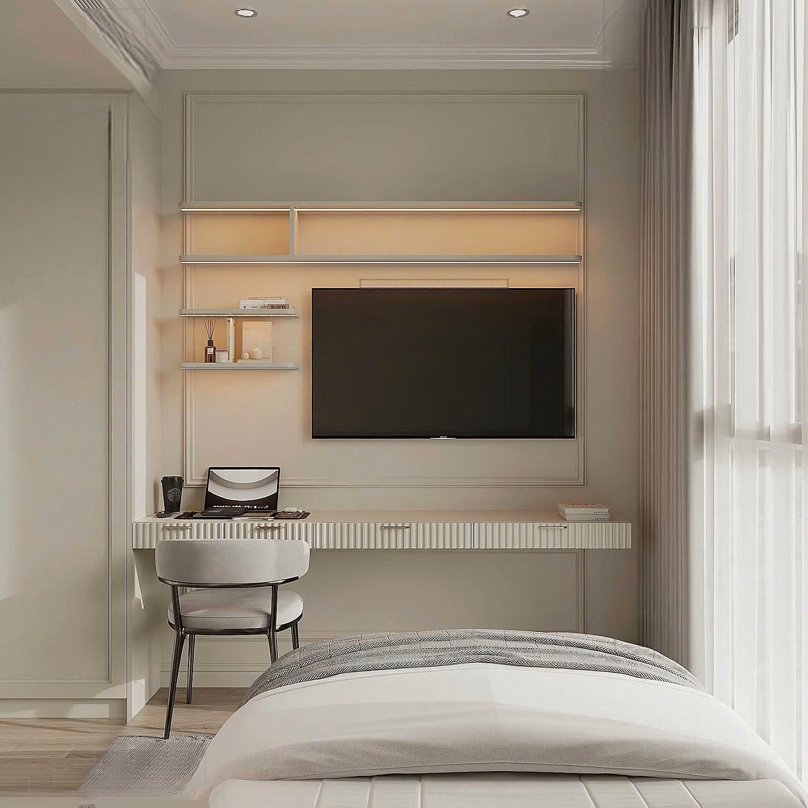 2-3 bedroom apartment fund on floors 11-12, super good price from only 127 million, total price from only 7.8 billion The Gloria