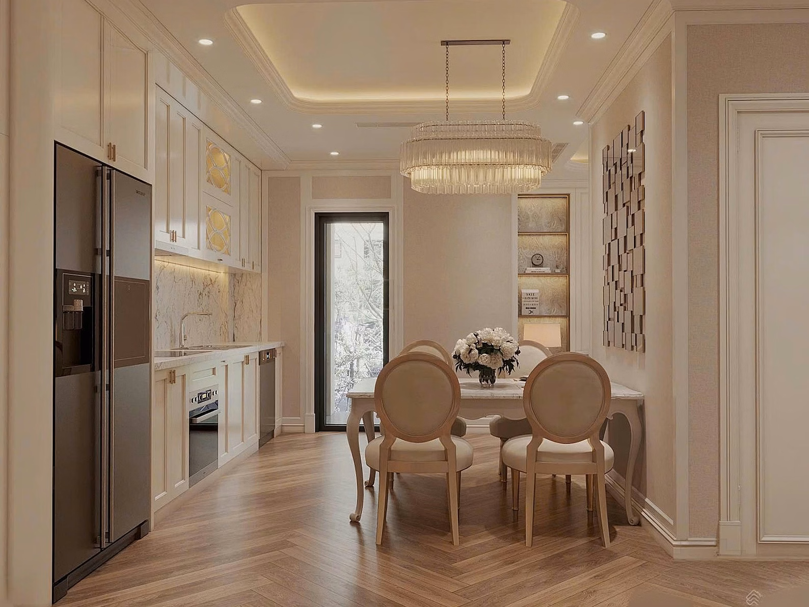 2-3 bedroom apartment fund on floors 11-12, super good price from only 127 million, total price from only 7.8 billion The Gloria