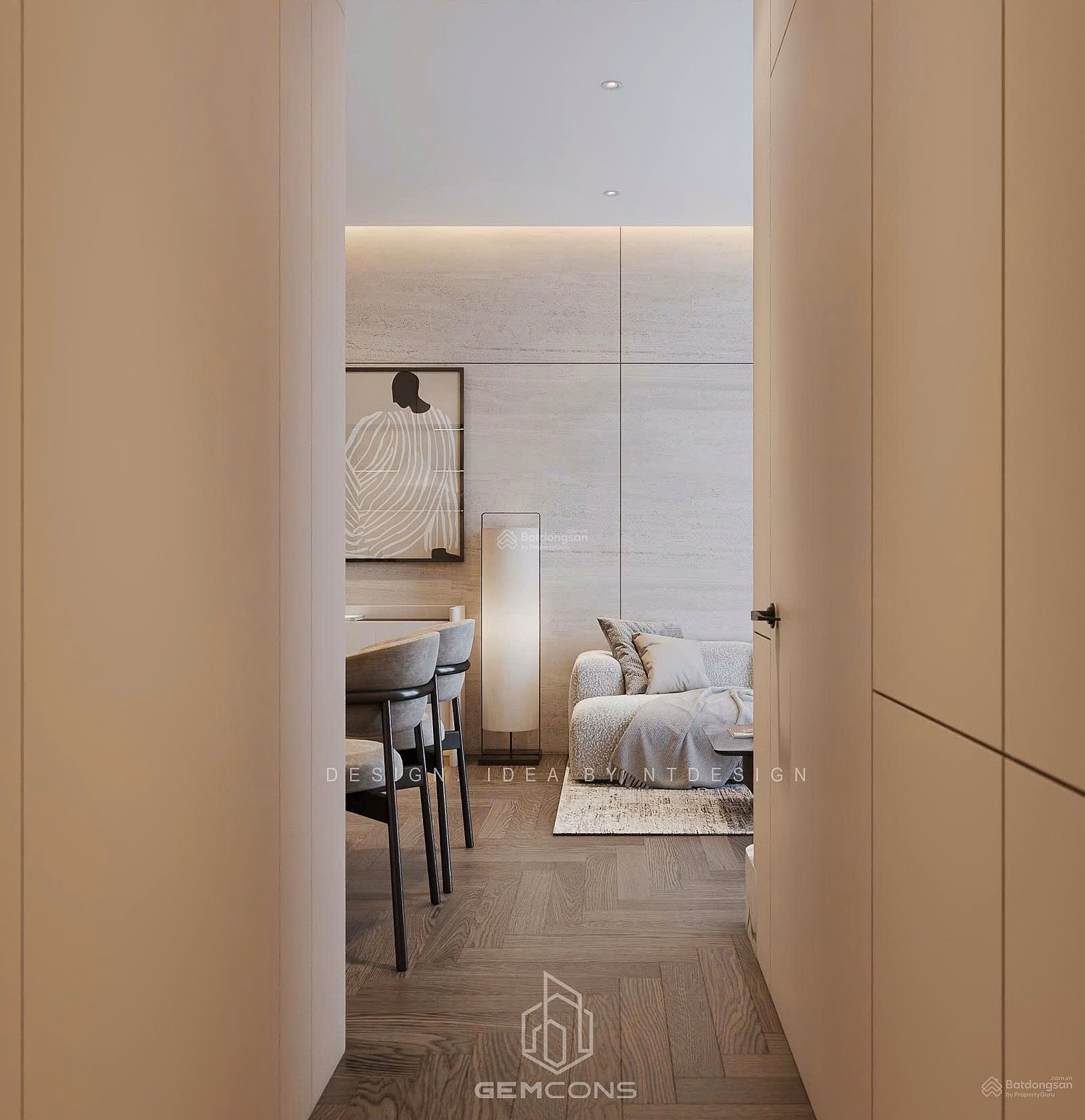 Sun Cosmo apartment has high-class furniture, 100% new, suitable for experts and foreigners