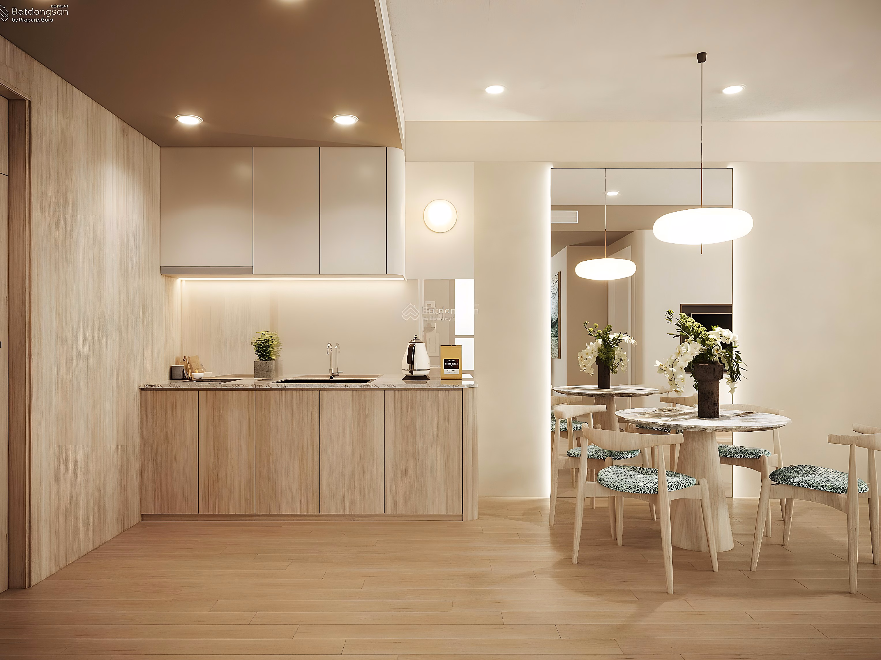 1 BEDROOM APARTMENT + MIDDLE FLOOR VIEW OF THE GREAT CITY, 44m2, SE DIRECTION RESORT STANDARD LIVING AT TRUONG BEACH | PHU QUOC