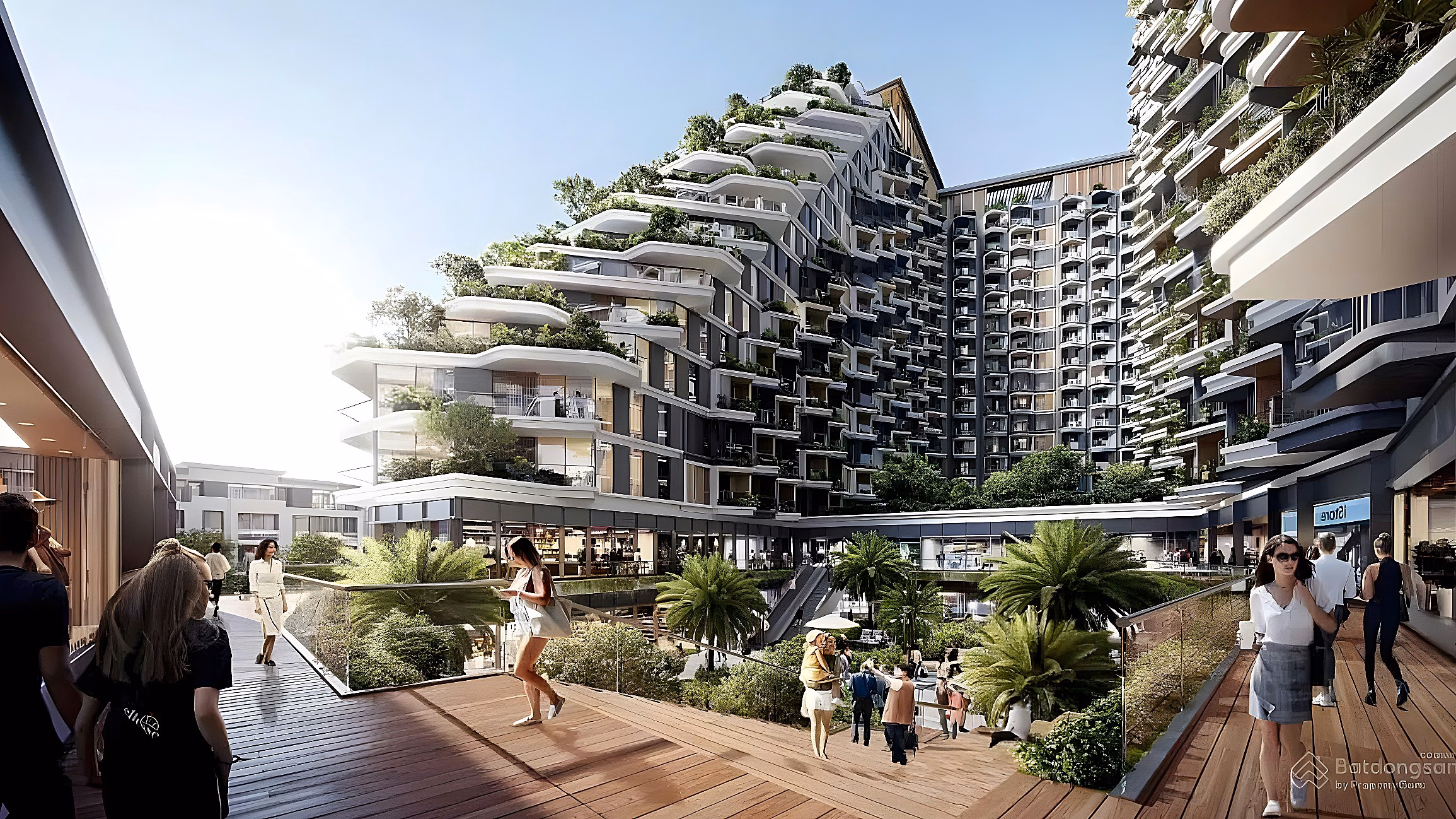 1 BEDROOM APARTMENT + MIDDLE FLOOR VIEW OF THE GREAT CITY, 44m2, SE DIRECTION RESORT STANDARD LIVING AT TRUONG BEACH | PHU QUOC