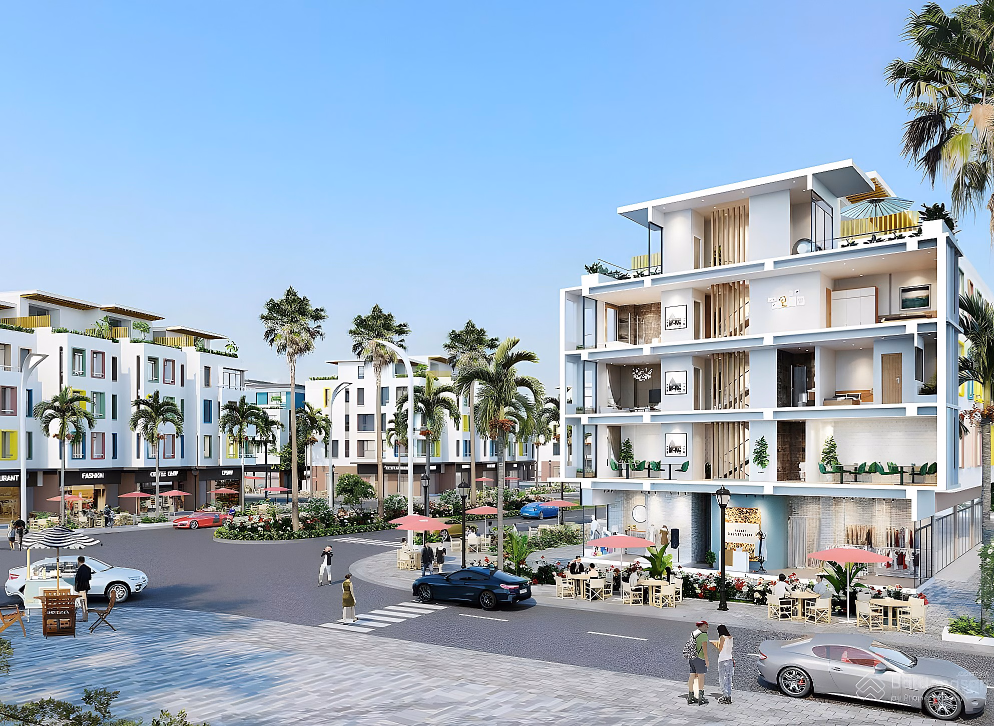 1 BEDROOM APARTMENT + MIDDLE FLOOR VIEW OF THE GREAT CITY, 44m2, SE DIRECTION RESORT STANDARD LIVING AT TRUONG BEACH | PHU QUOC