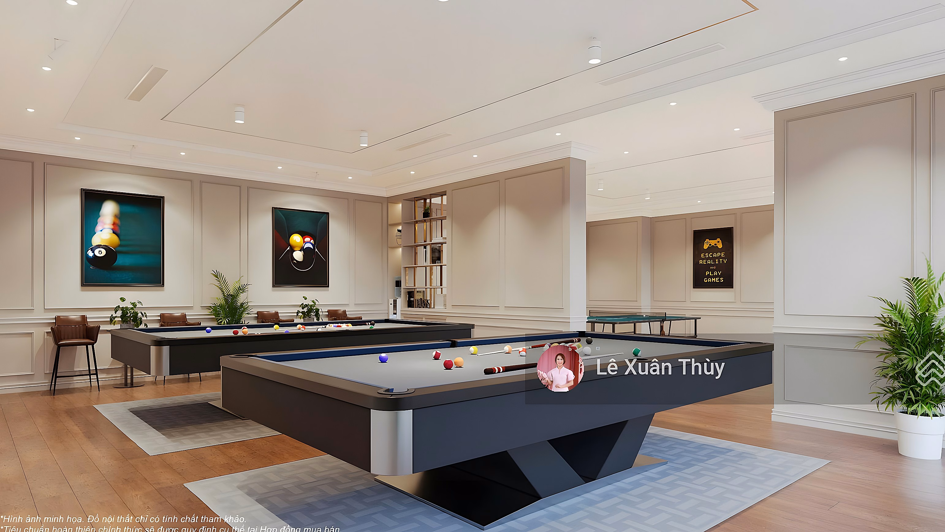 Exclusive studio axis 15 view of Paris 2 Coral Lake, price 2,450 billion***