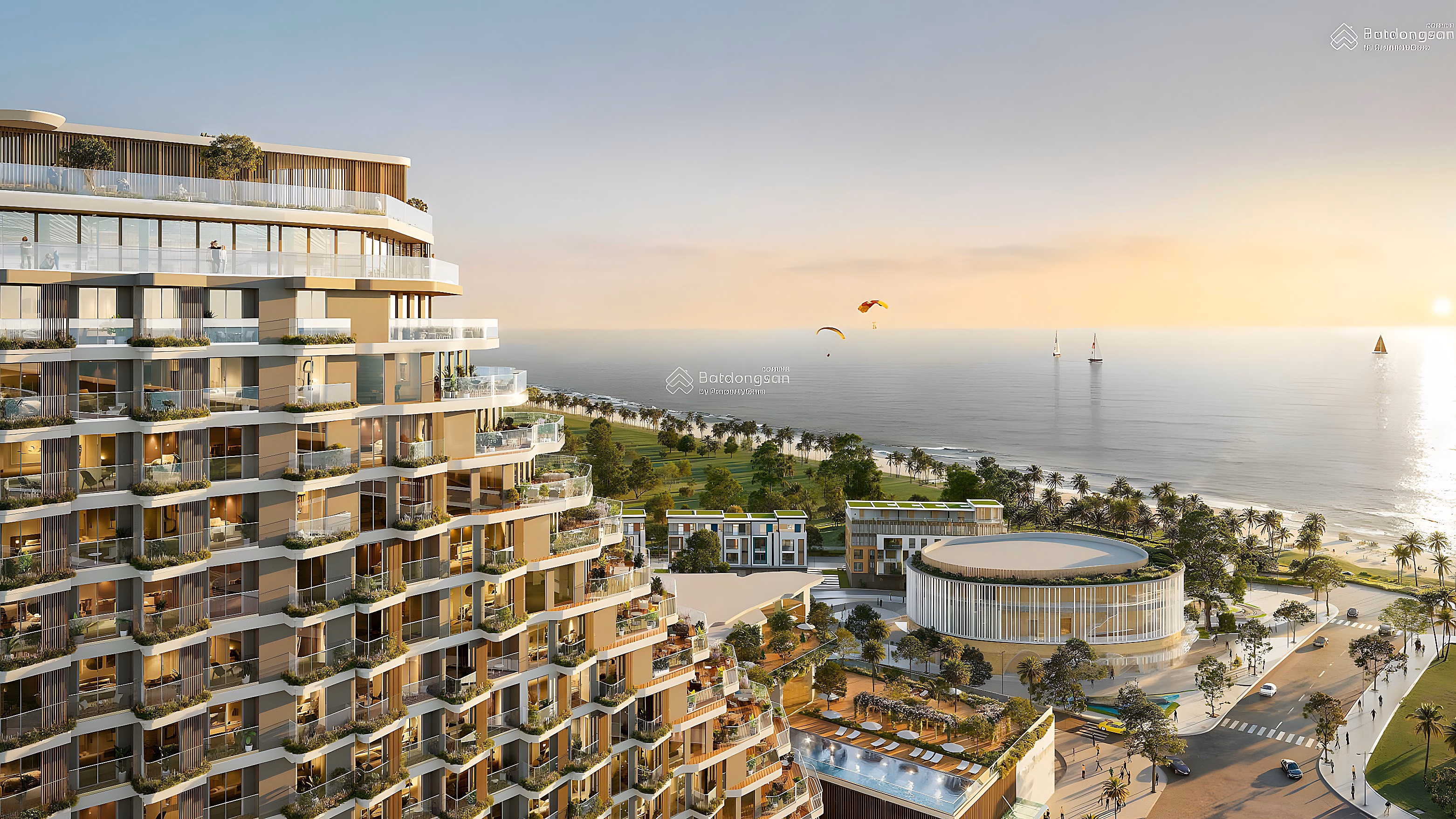 Owner needs to sell 1 bedroom apartment - 45m2 - 6th floor - building C, sea view of Truong Phu Quoc beach. Price 2.76 billion