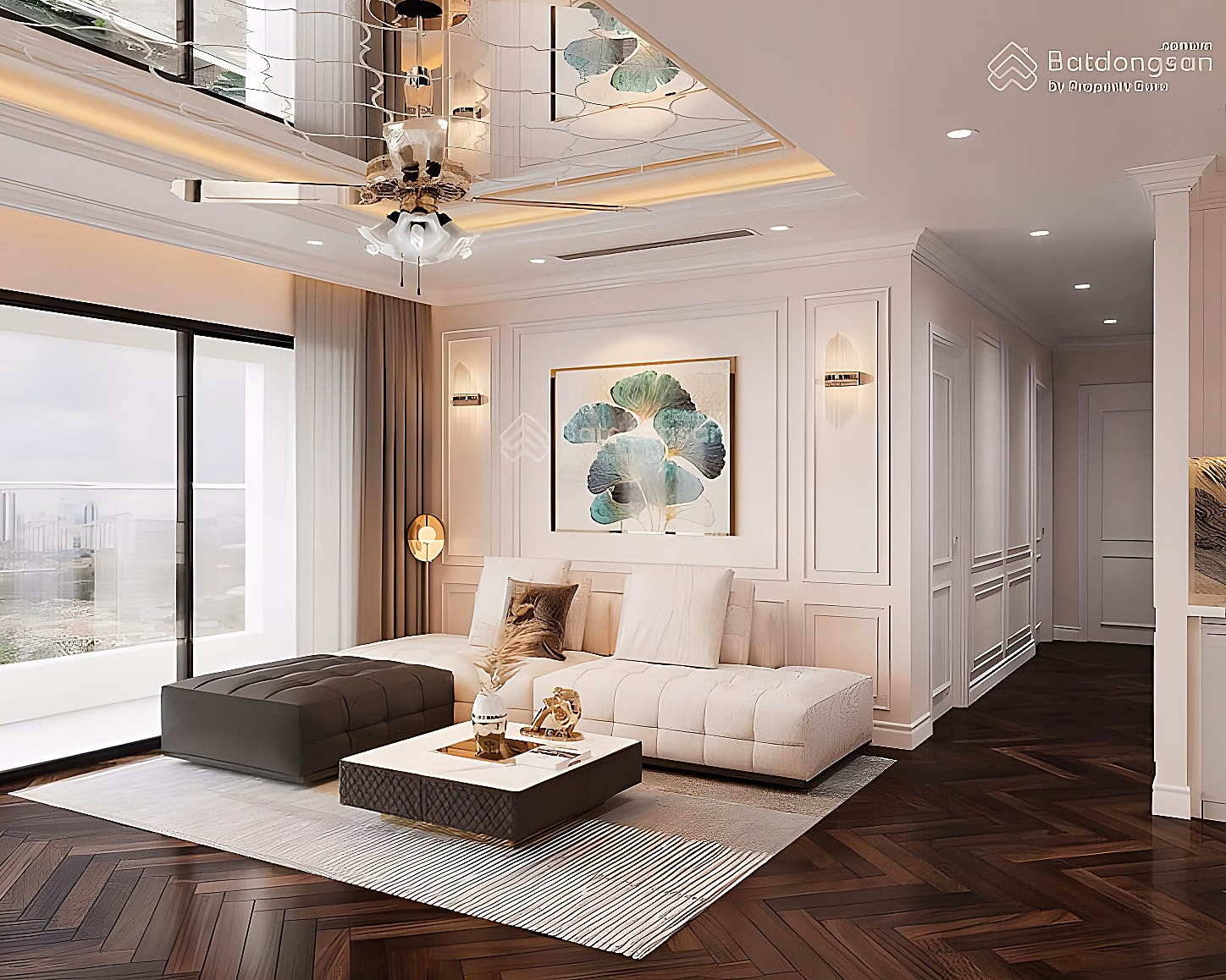 CC Newton Residence for rent - Novaland project, 80m2, 2 bedrooms, apartment building 18 Truc: 0932 742 ***