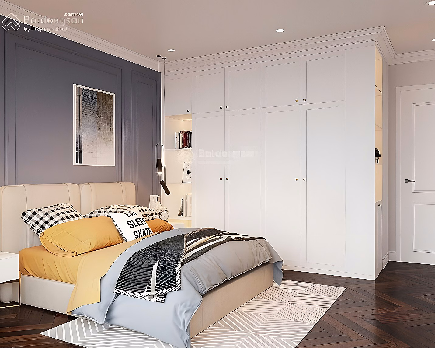CC Newton Residence for rent - Novaland project, 80m2, 2 bedrooms, apartment building 18 Truc: 0932 742 ***
