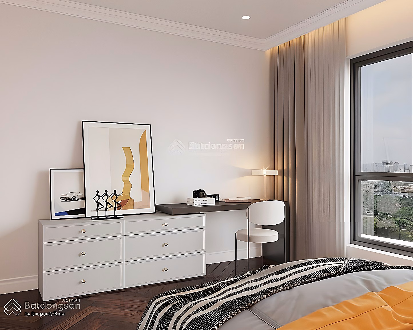 CC Newton Residence for rent - Novaland project, 80m2, 2 bedrooms, apartment building 18 Truc: 0932 742 ***