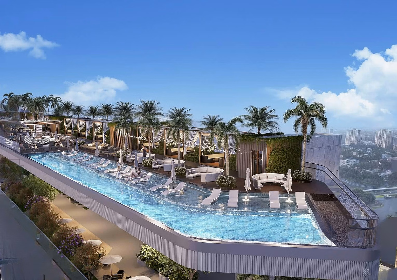 Own Sky Villa Noble Crystal Tay Ho - Swimming pool, private garden, 5-star management. From only 12.8 billion