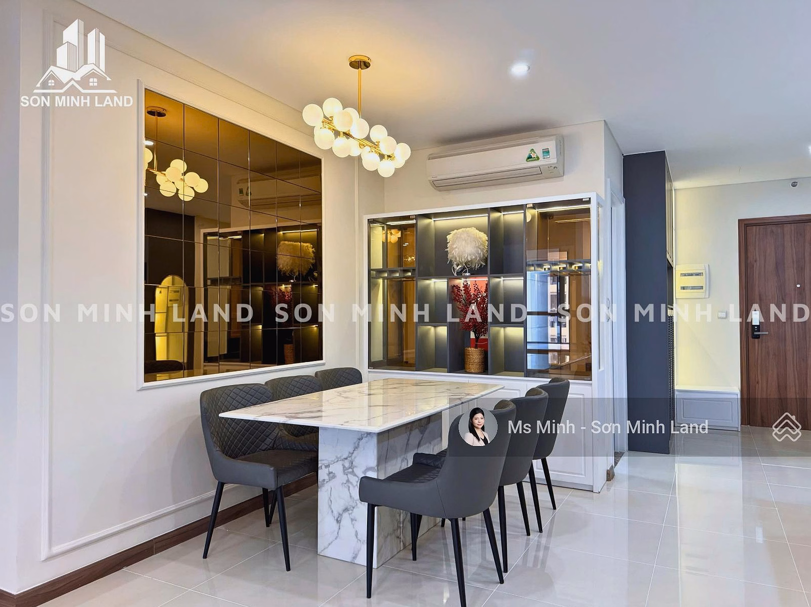2 bedrooms + 1 bathroom for rent, 105m2, beautiful new house - available at romantic price at Ha Do Centrosa. Son Minh Land