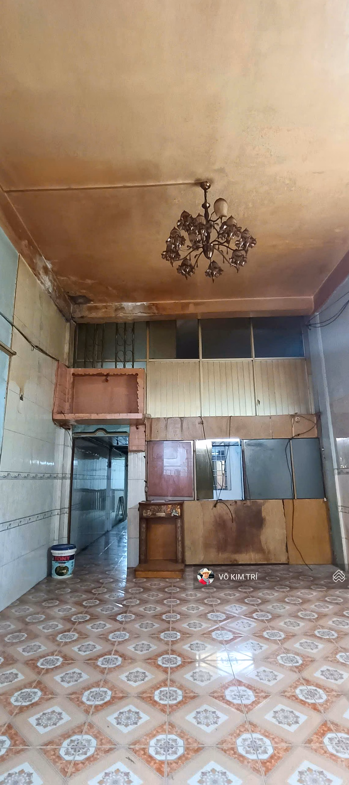 District 6 CC 123D Binh Tay 1st floor SHR 50m 2 bedrooms close to Binh Tay price 2.45 billion
