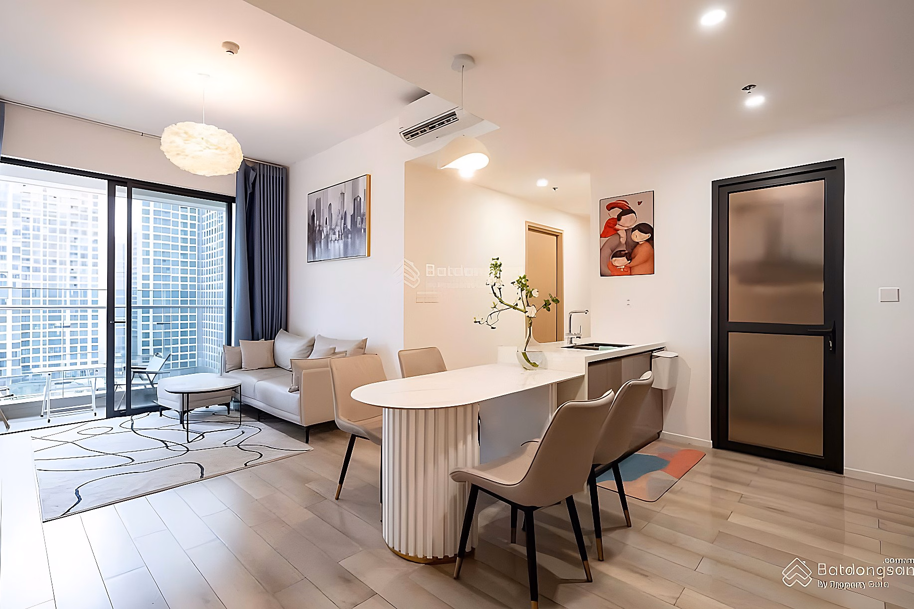 Selling apartment with 2 bedrooms, 2 bathrooms, 55m2, very good price 1.4 billion in Vinh Loc B, Binh Chanh, HCM