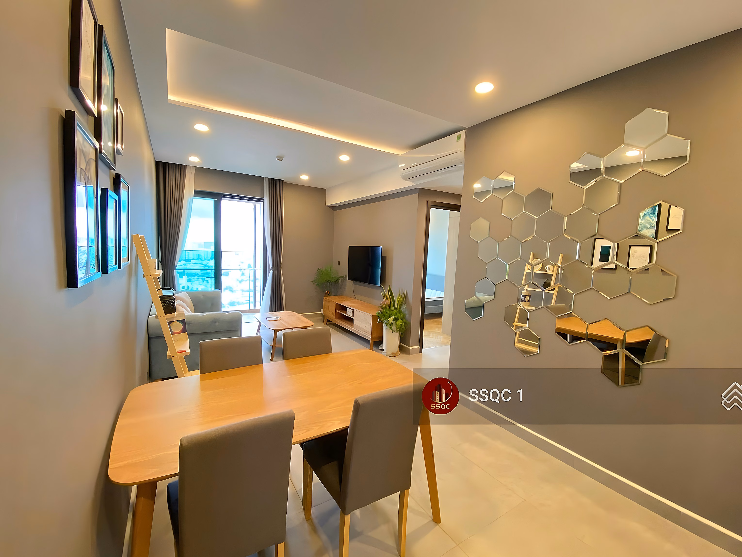 100% real news - 1 bedroom apartment for sale with full modern furniture - high floor with beautiful view - pink book available