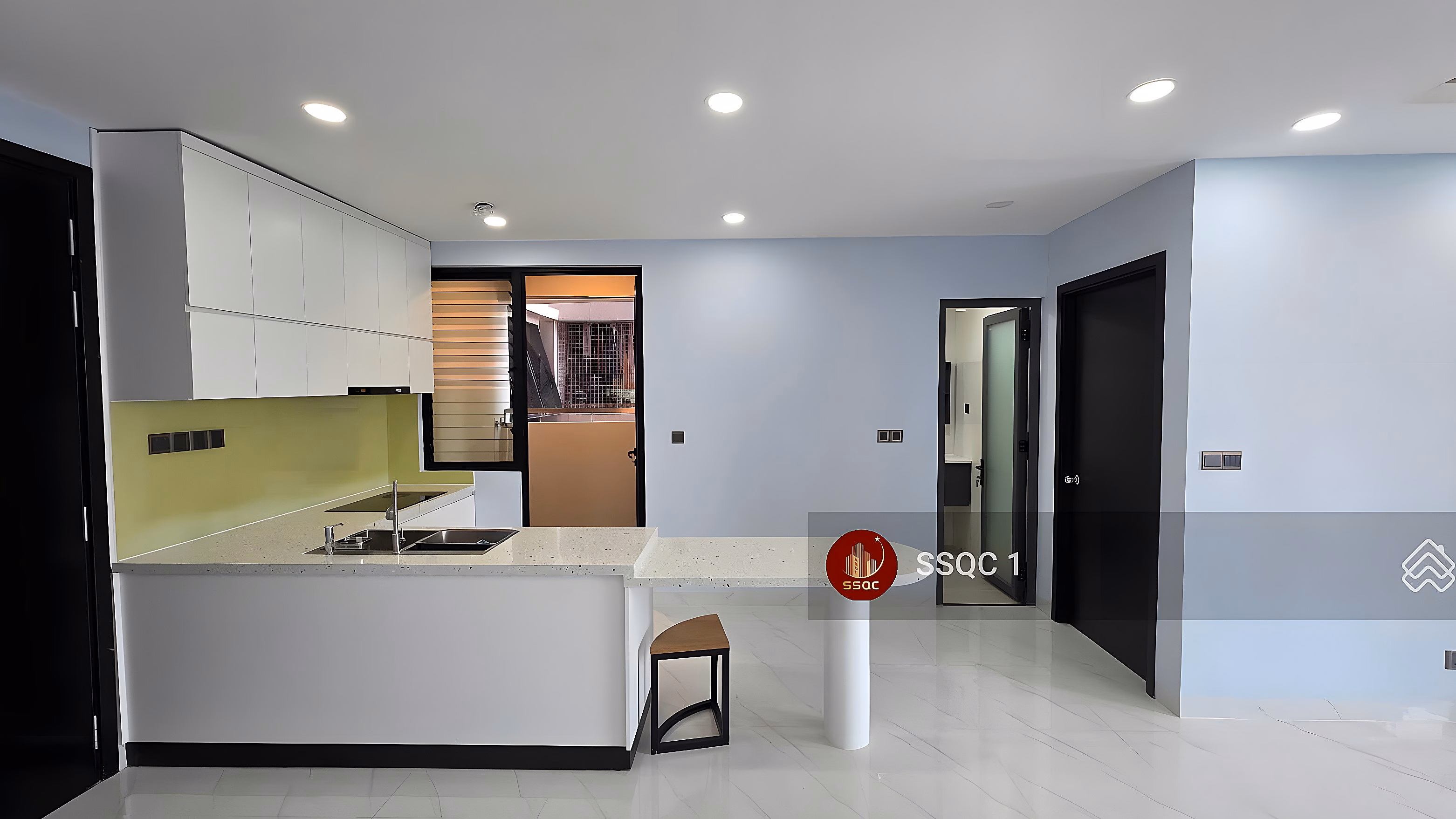 100% real news - 1 bedroom apartment for sale with full modern furniture - high floor with beautiful view - pink book available