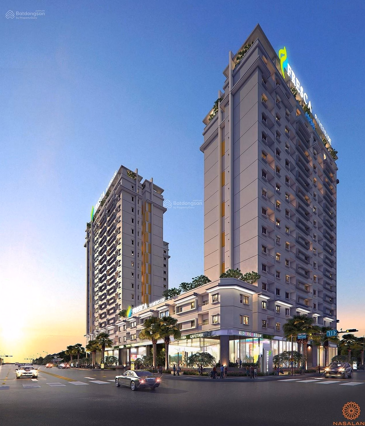 Super hot apartment at Fresca Riverside, 2.6 billion, 60m2, 2 bedrooms, 2 bathrooms