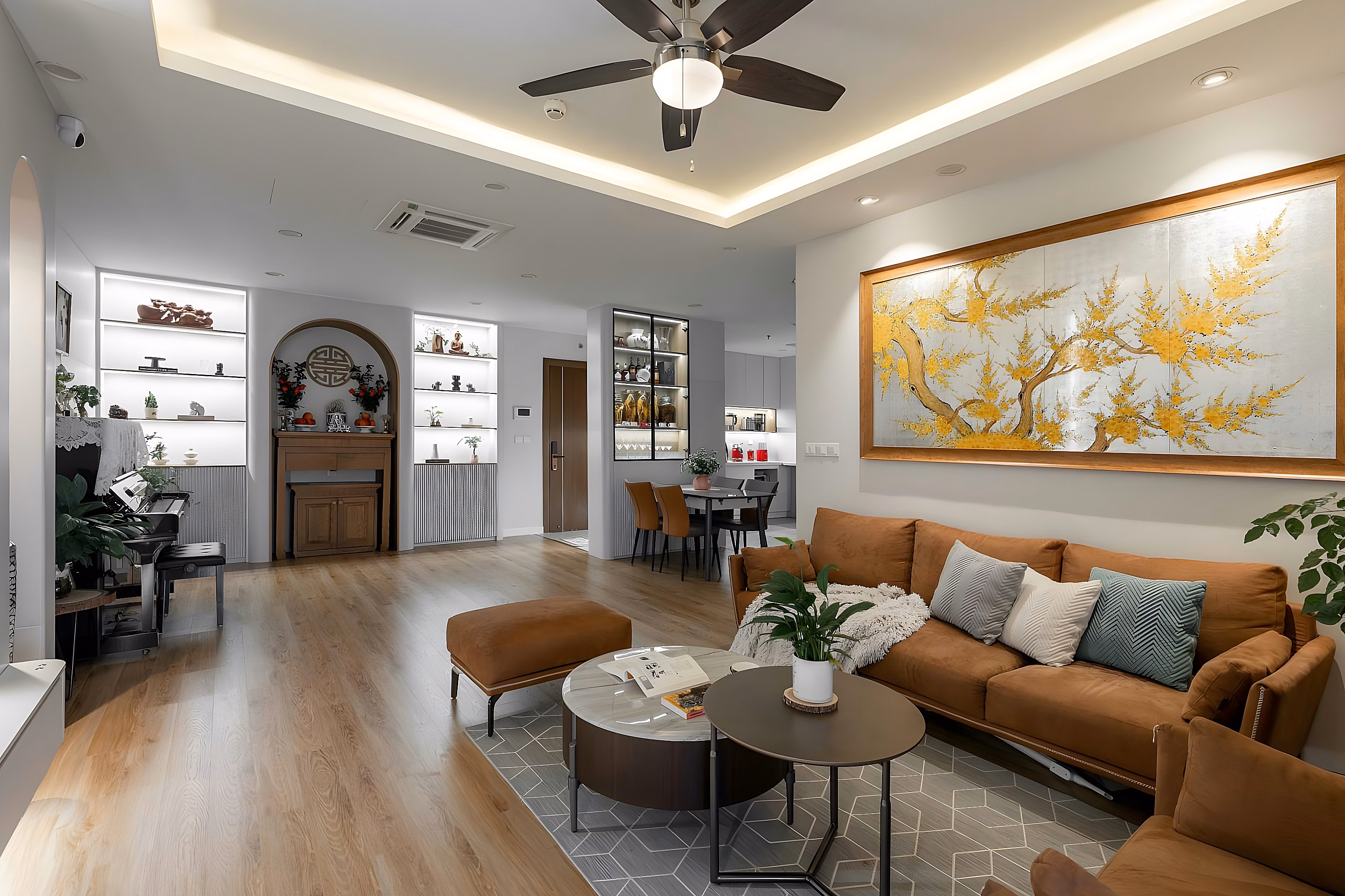 Owner sells Vinaconex 1 Cau Giay apartment, 200m2, 4 bedrooms, 4 bathrooms, luxury interior, price 16 billion