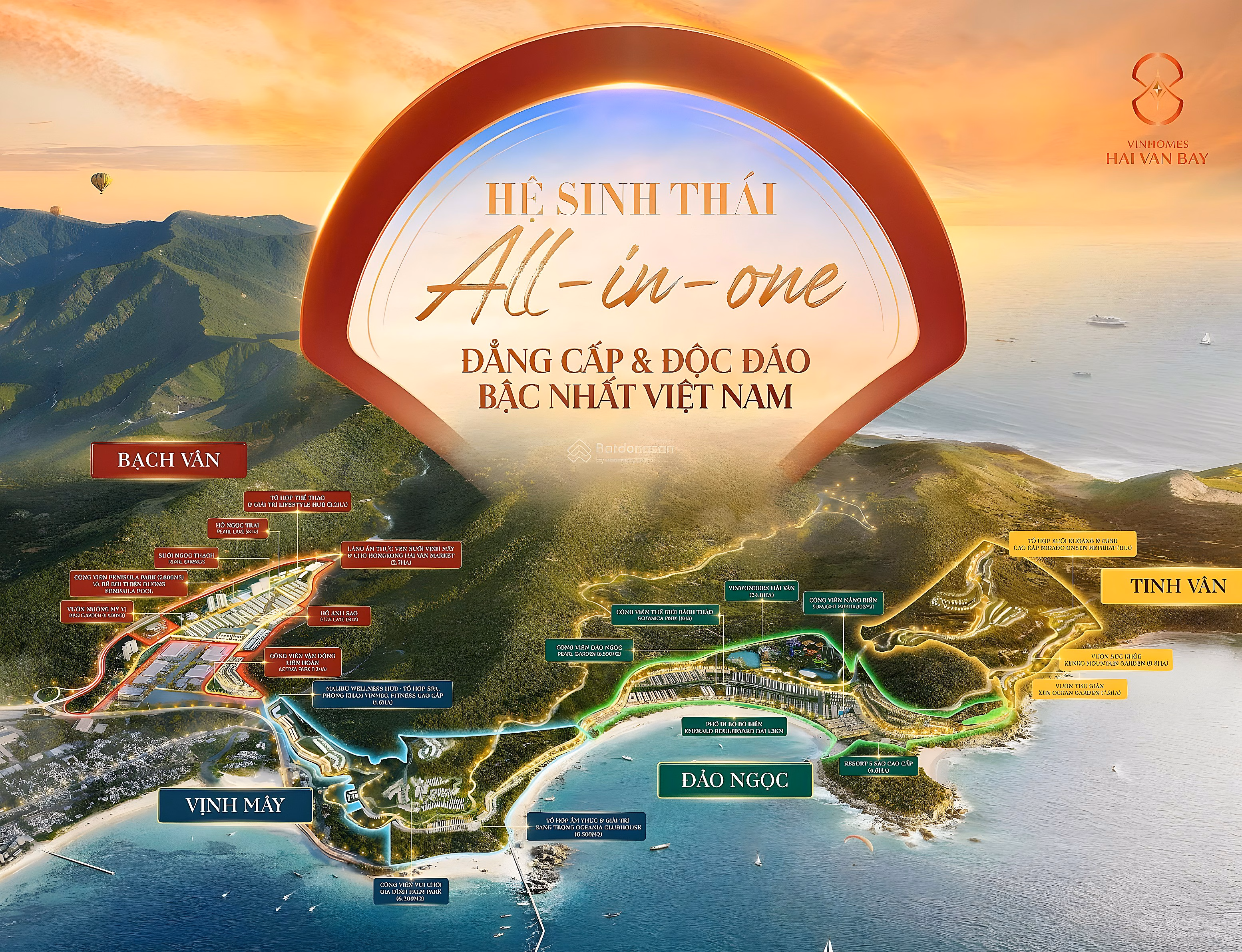 Direct investor of Hai Van Bay sea surface LKT, price from 7 billion, long-term ownership capital from only 1.8 billion, HTLS 0% 5 years