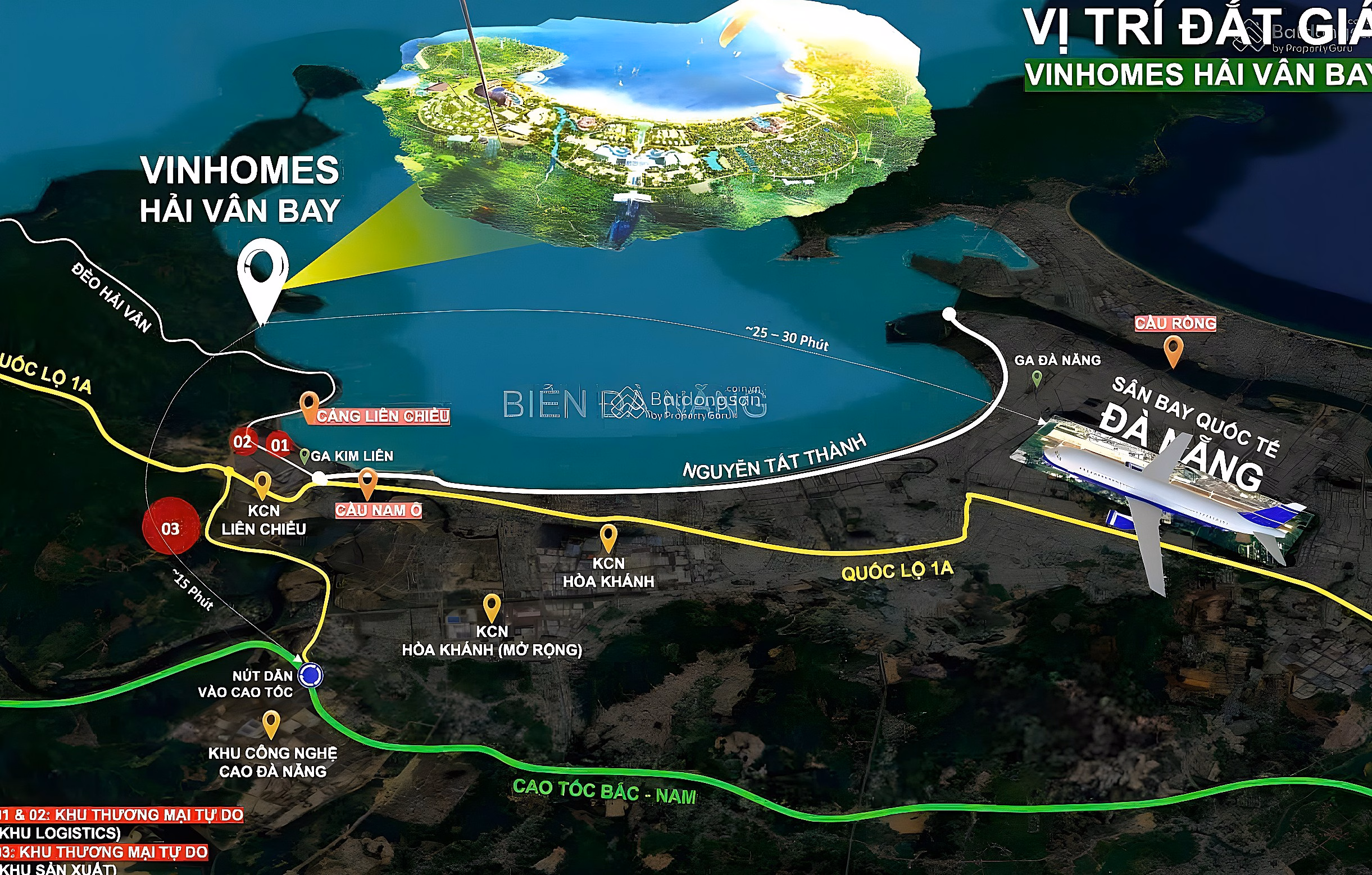 Direct investor of Hai Van Bay sea surface LKT, price from 7 billion, long-term ownership capital from only 1.8 billion, HTLS 0% 5 years