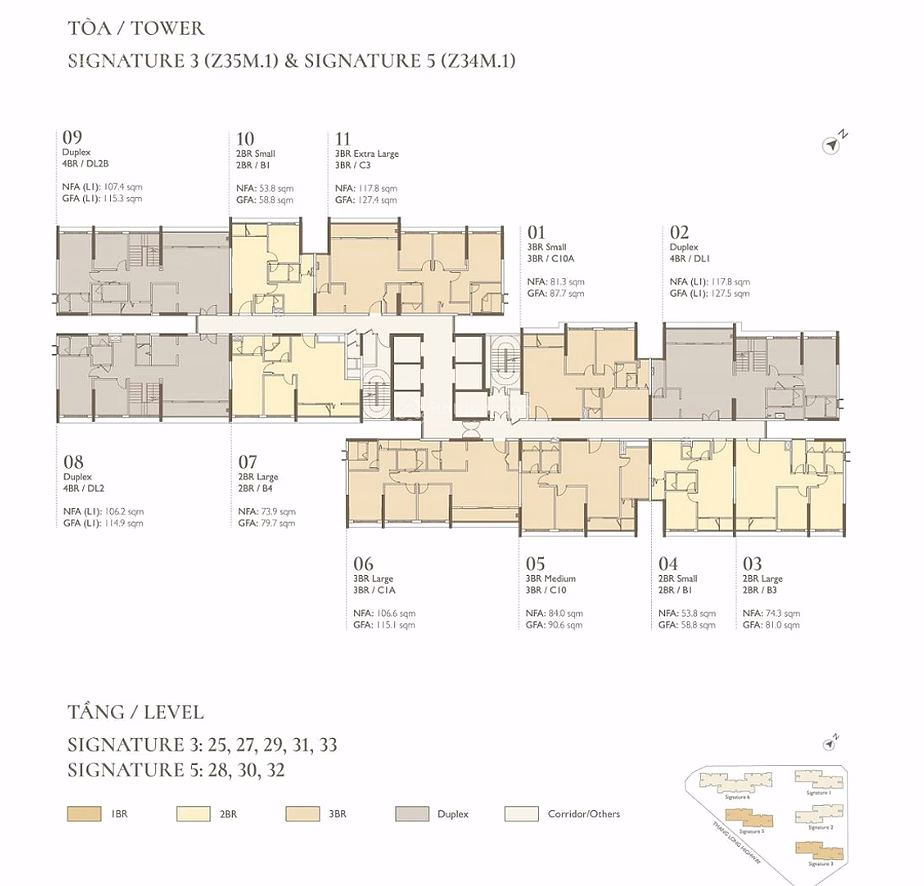 The owner transferred Lumi Hanoi 2 bedrooms 2 bathrooms - 4.65 billion. The most beautiful closed compound in the West of Hanoi