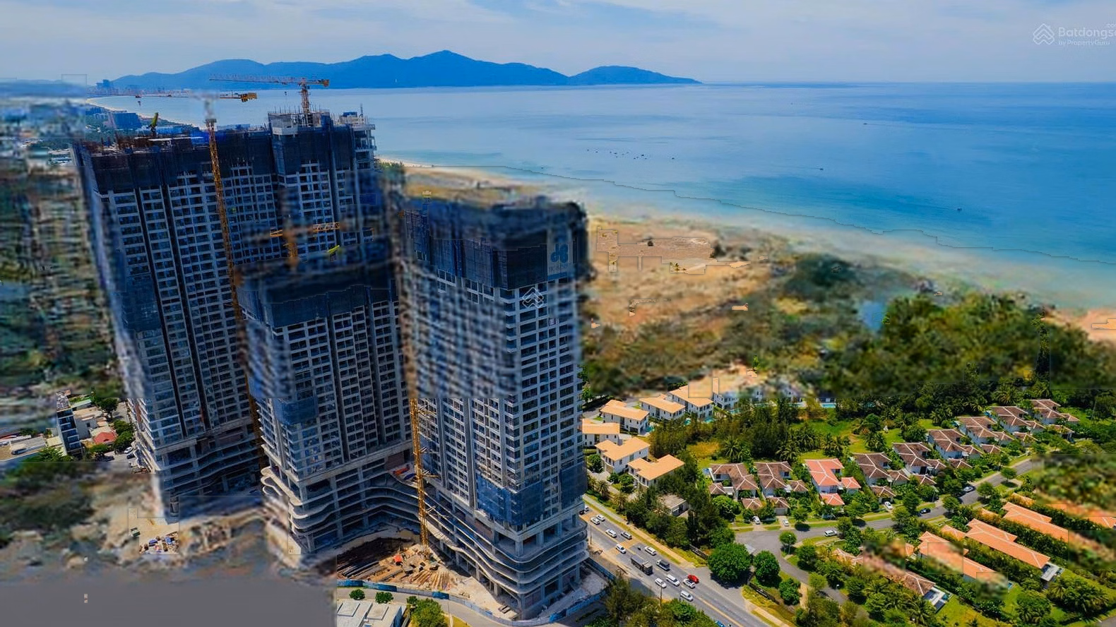 Newtown Diamond Danang cash flow beachfront apartment - long-term ownership legal