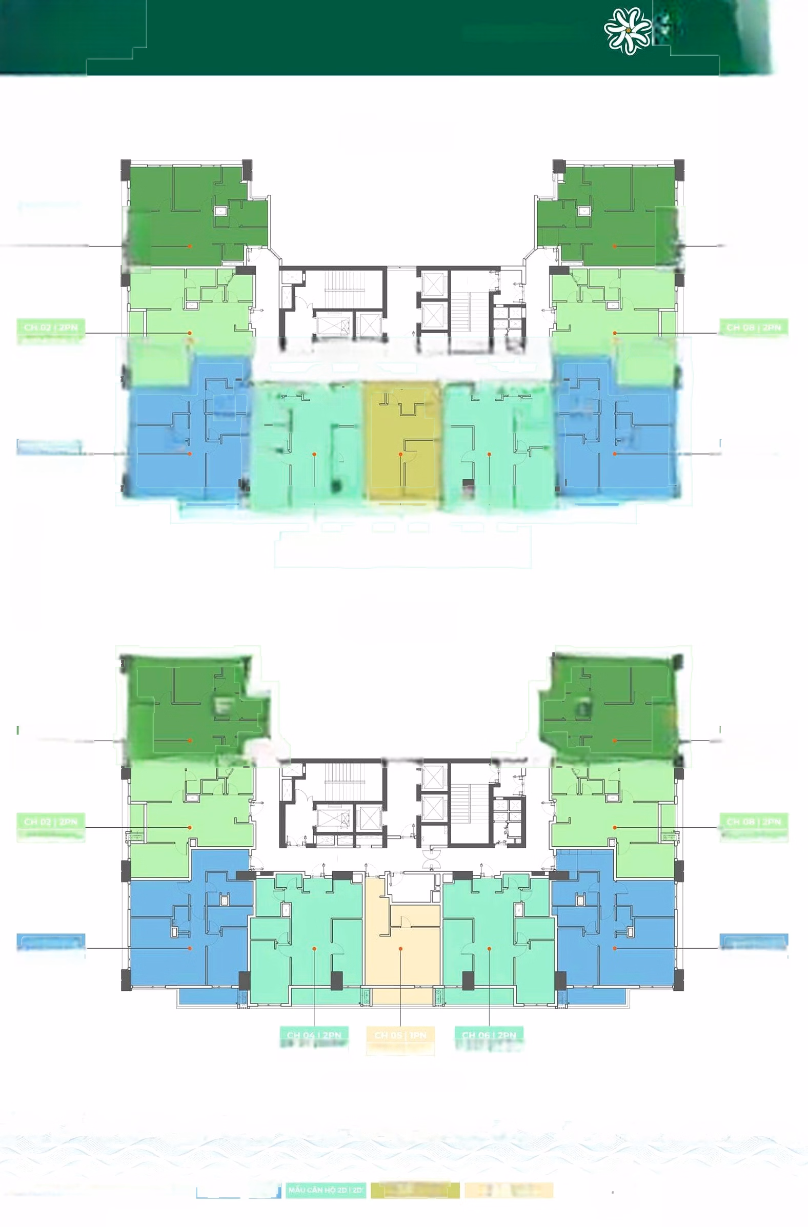 Rare 2 bedroom apartment for sale HIYORI Aqua Tower - facing Son Tra Mountain from only 4.6 billion
