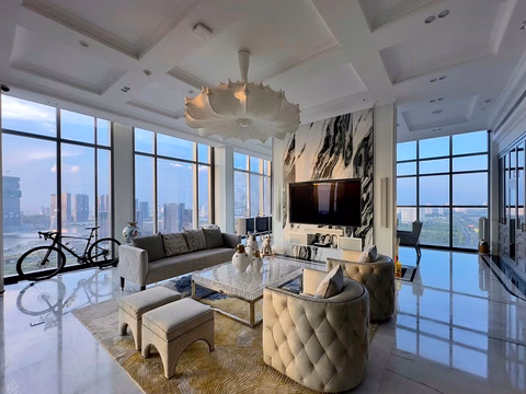 Penthouse Empire City Thu Thiem, 376m2, with private pool
