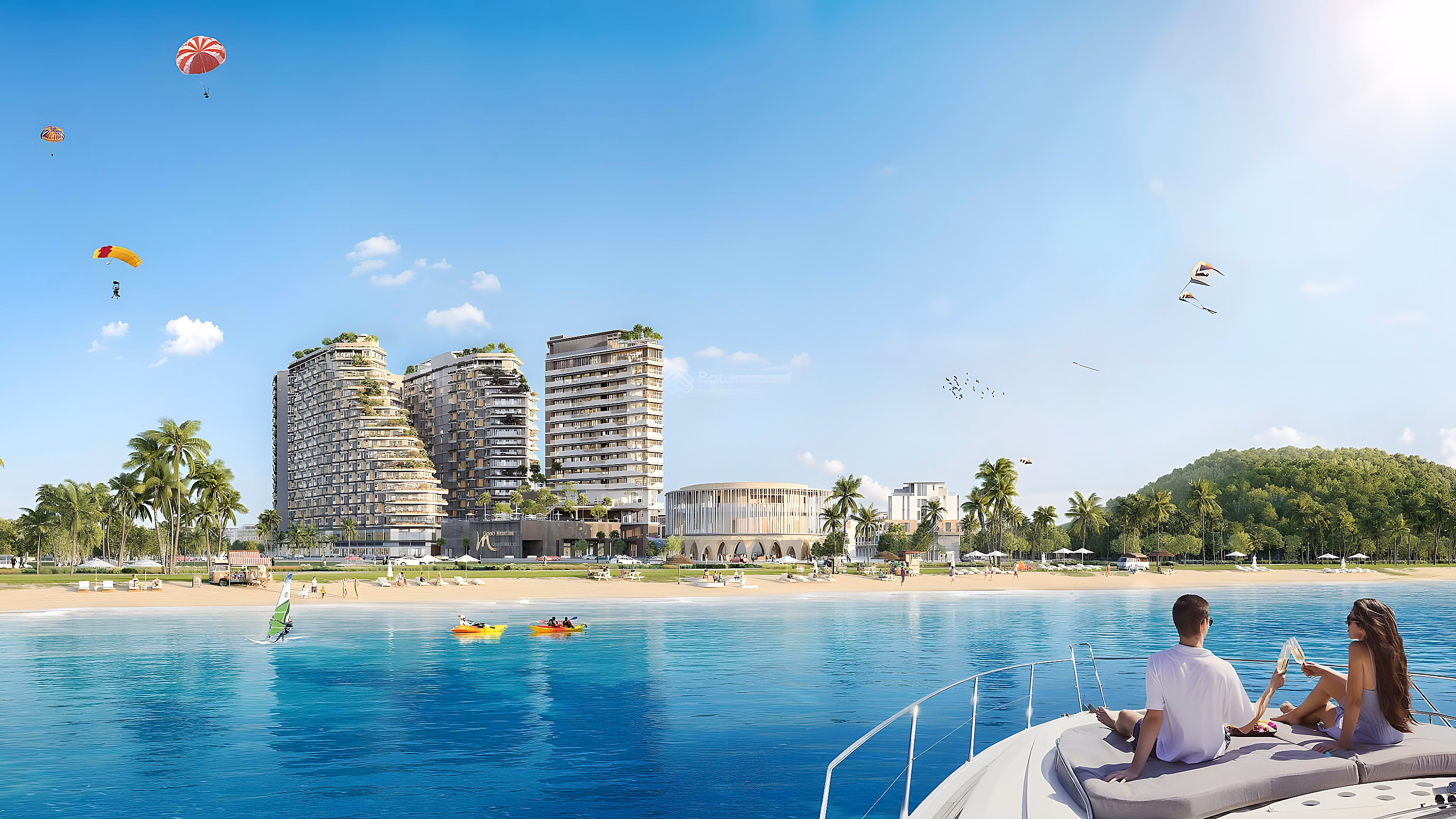 GOLDEN OPPORTUNITY AT THE CORE OF APEC CENTER - 5-STAR APARTMENT FOR SALE 1BR+1, 44m, SOUTHEAST FACING ONLY 300M FROM THE SEA
