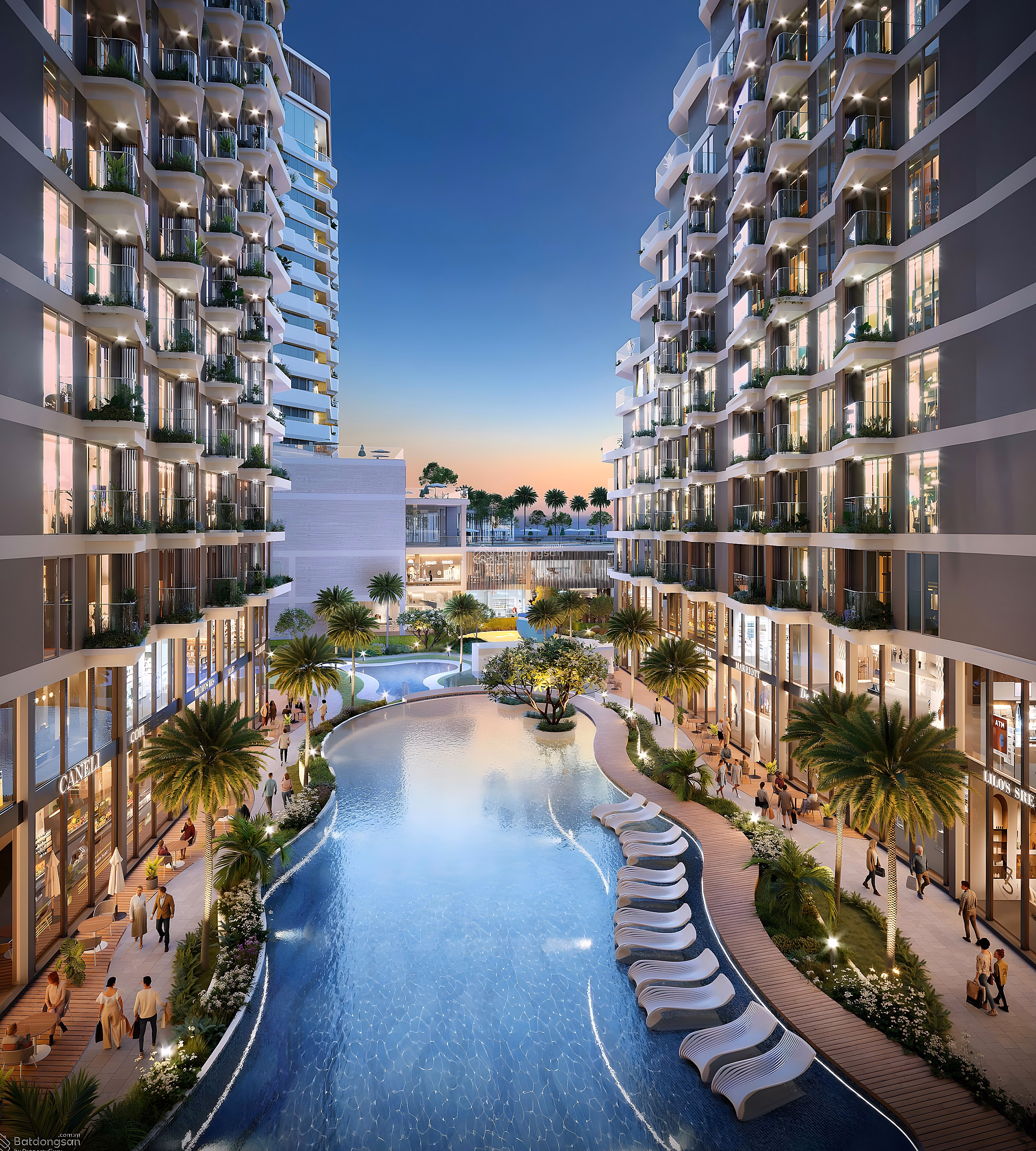 10TH FLOOR BEACH APARTMENT, 2BR1, 5-STAR RESORT STANDARD IN PHU QUOC, 53m2, SOUTHEAST FACING, MILLION DOLLAR VIEW