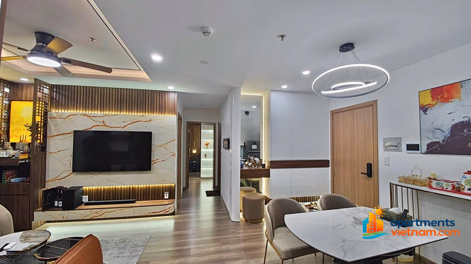CT3 VĐT apartment for sale 2 bedrooms 2 bathrooms High floor with beautiful and airy view of swimming pool and ecological lake
