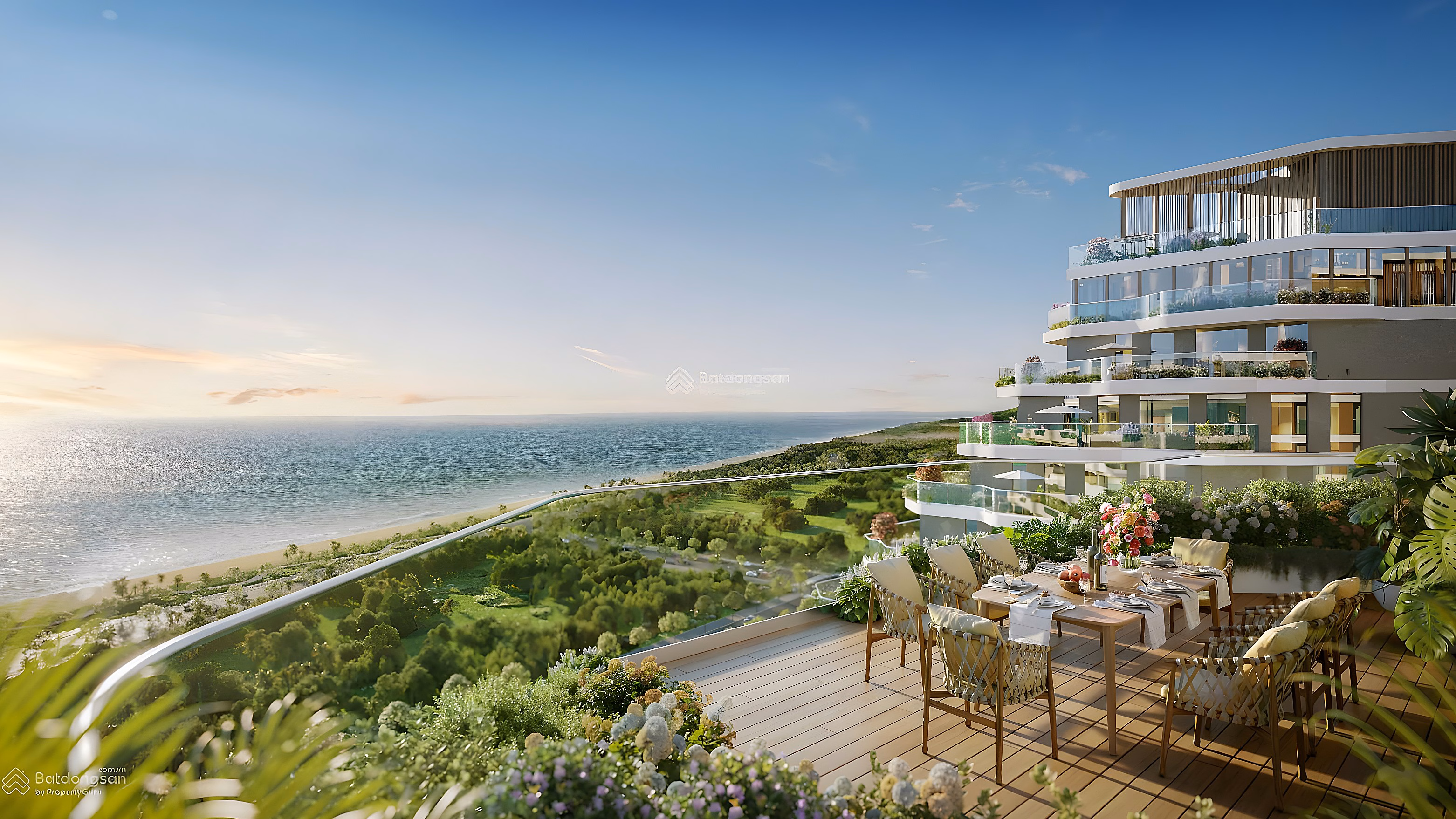 FOR SALE 1BR+1 BEACH APARTMENT WITH 5 STAR RESORT STANDARD "HOT" AT BEACH TRUONG - PHU QUOC, Area 44m2, EXTREMELY EXPENSIVE VIEW