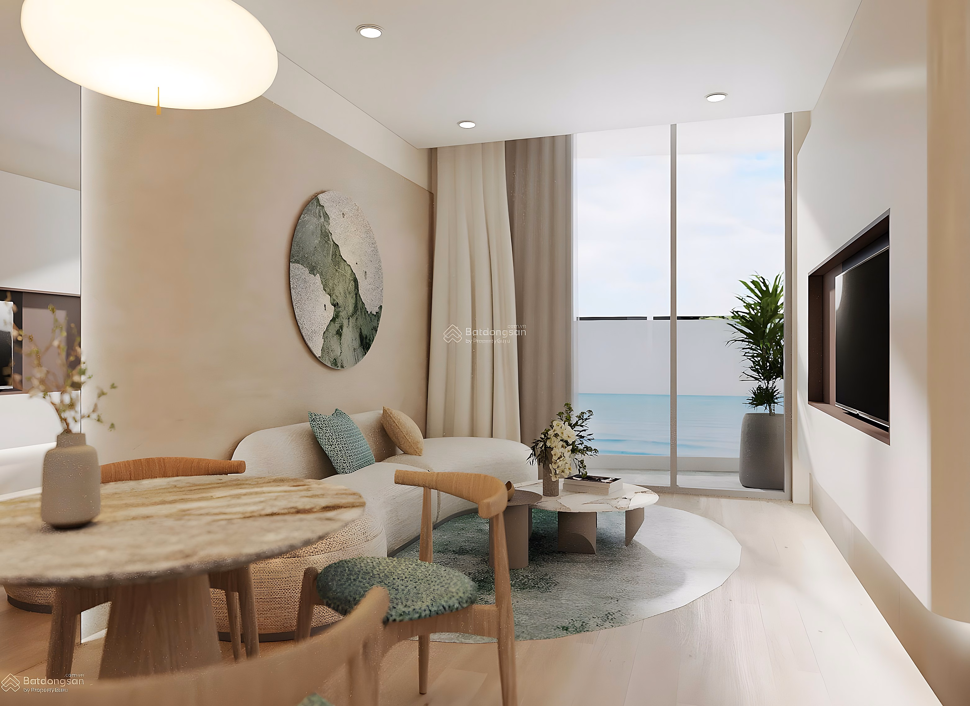 OWN A LONG-TERM 1 BEDROOM + 1 RESORT STANDARD BEACH APARTMENT IN PHU QUOC, SOUTHEAST FACING, EXTREME QUALITY VIEW