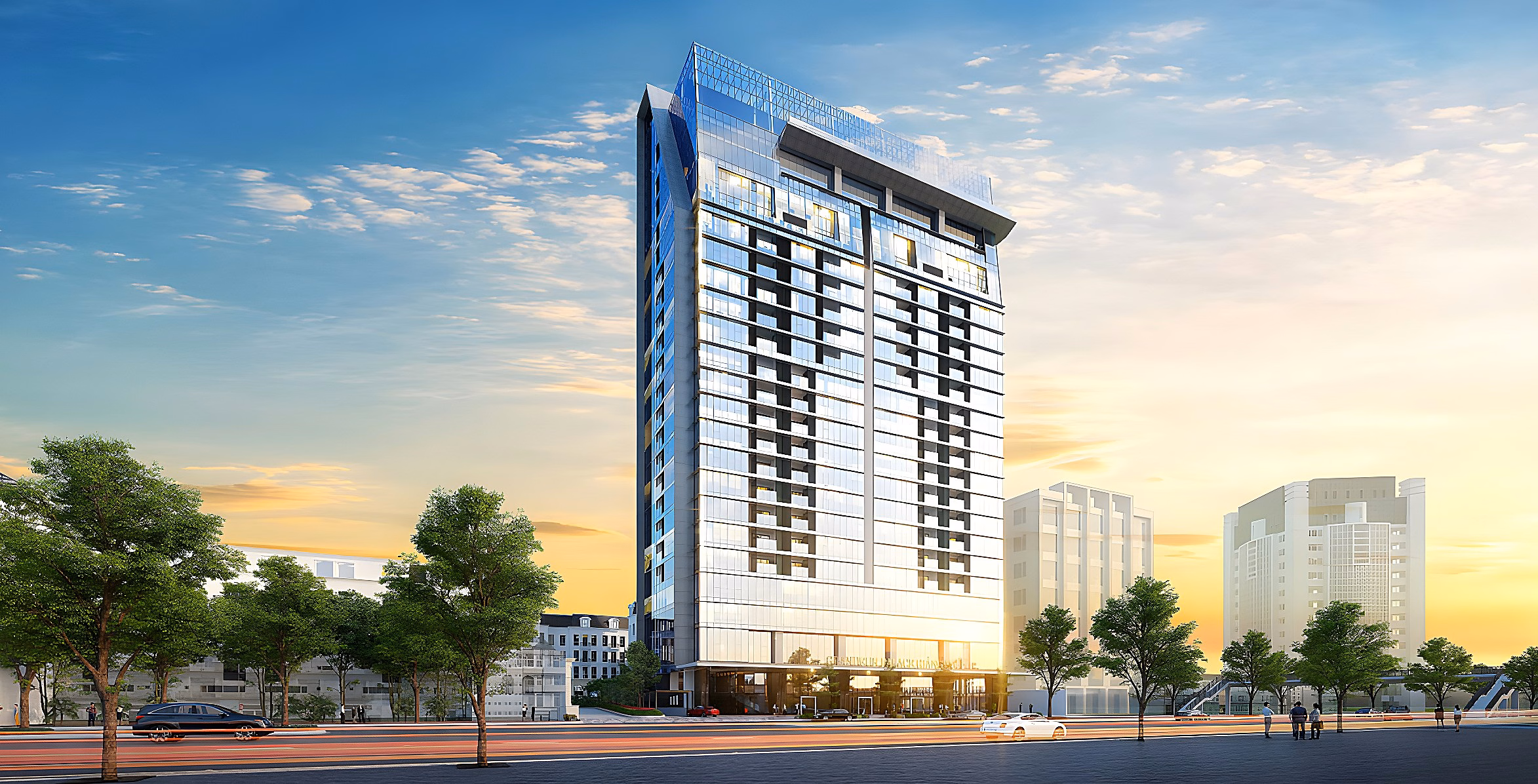 (Latest) Luxury apartment for sale at Grandeur Palace Giang shell apartment building. 154m2 3-bedroom, 3-bathroom area with high-class furniture