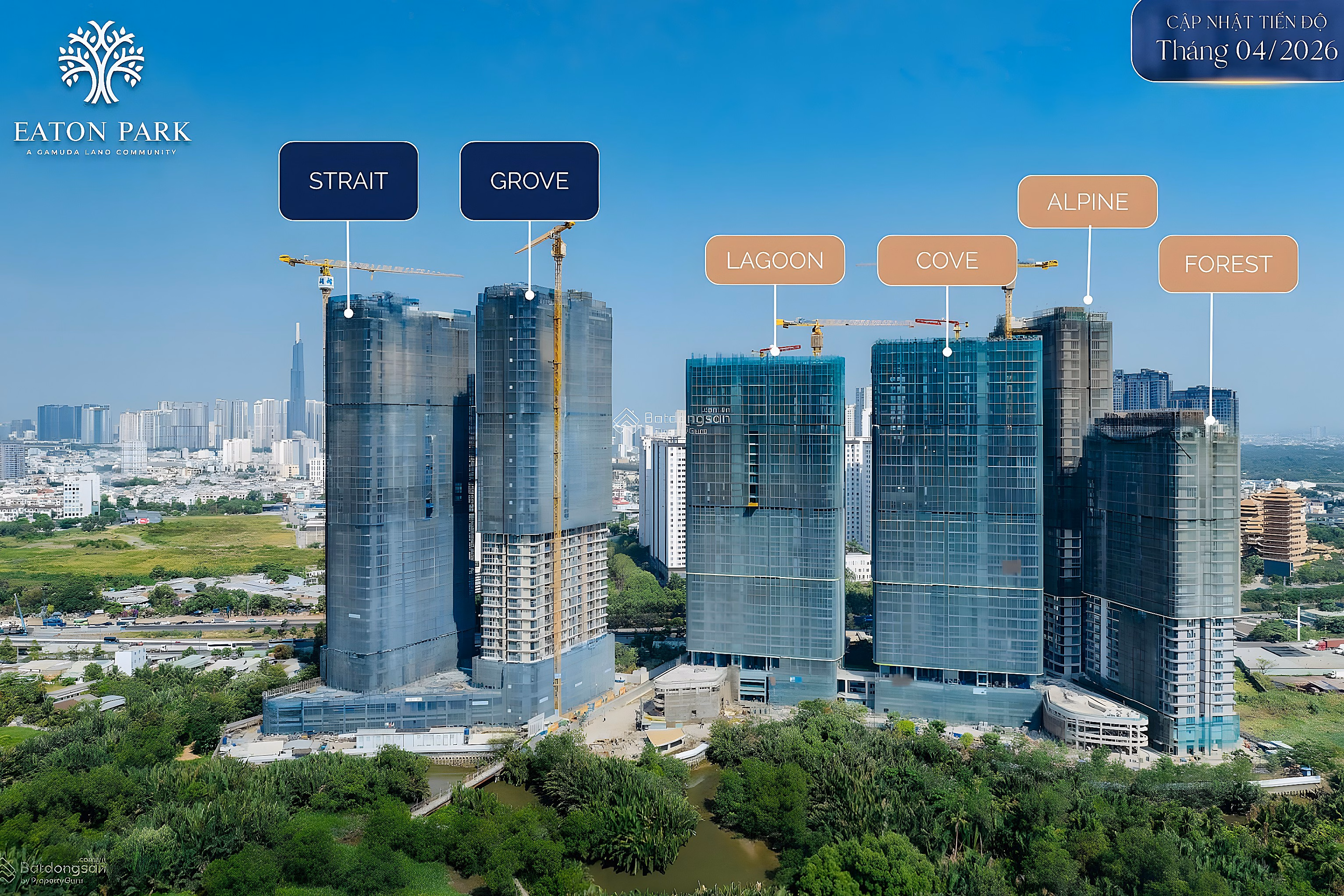 Hiep specializes in selling Eaton Park apartments. Basket of exclusive rights to cut losses - transfer - investor goods