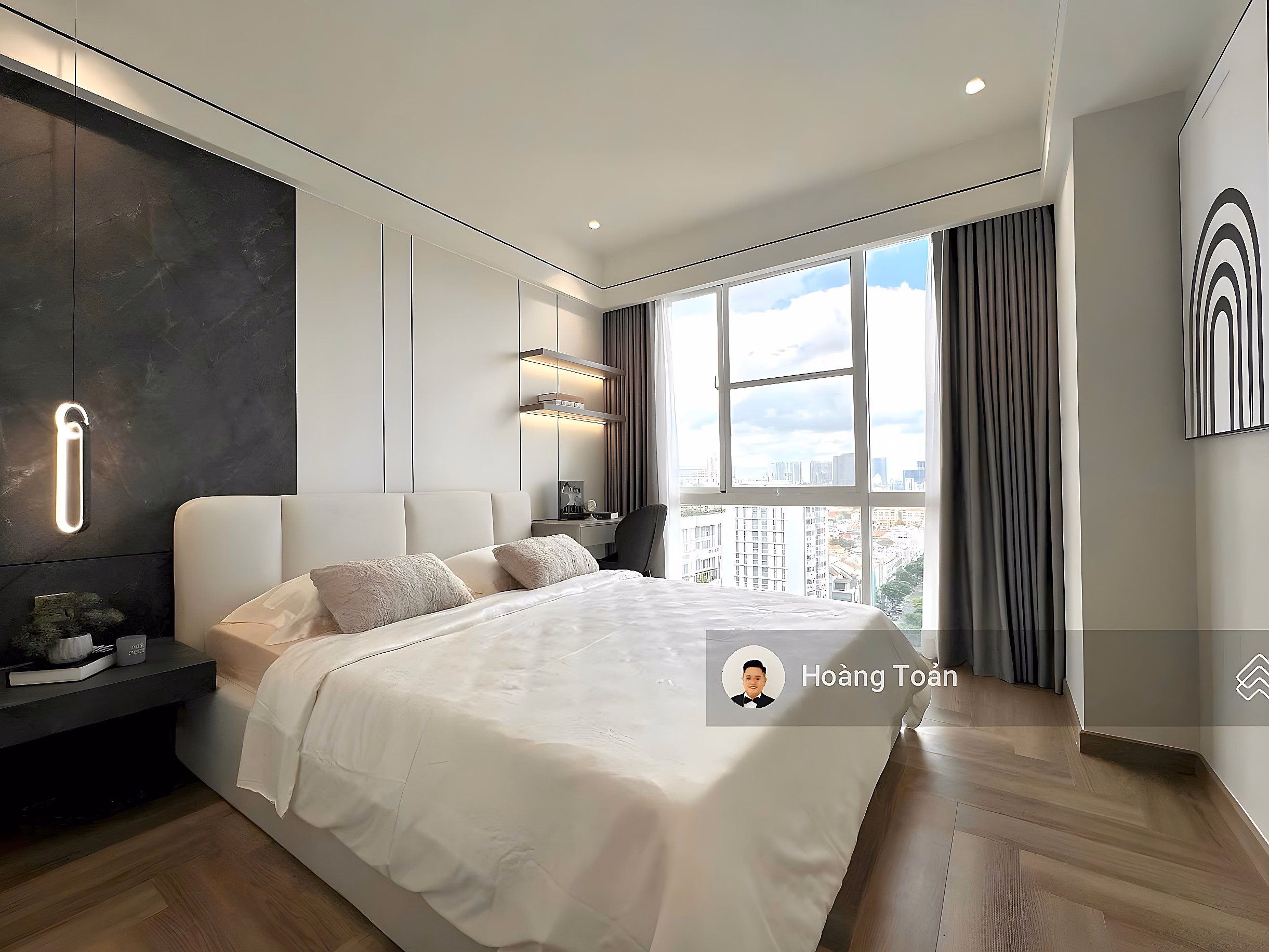 Riverpark Residence luxury apartment for rent, District 7, 135m2 river view. 34 million***