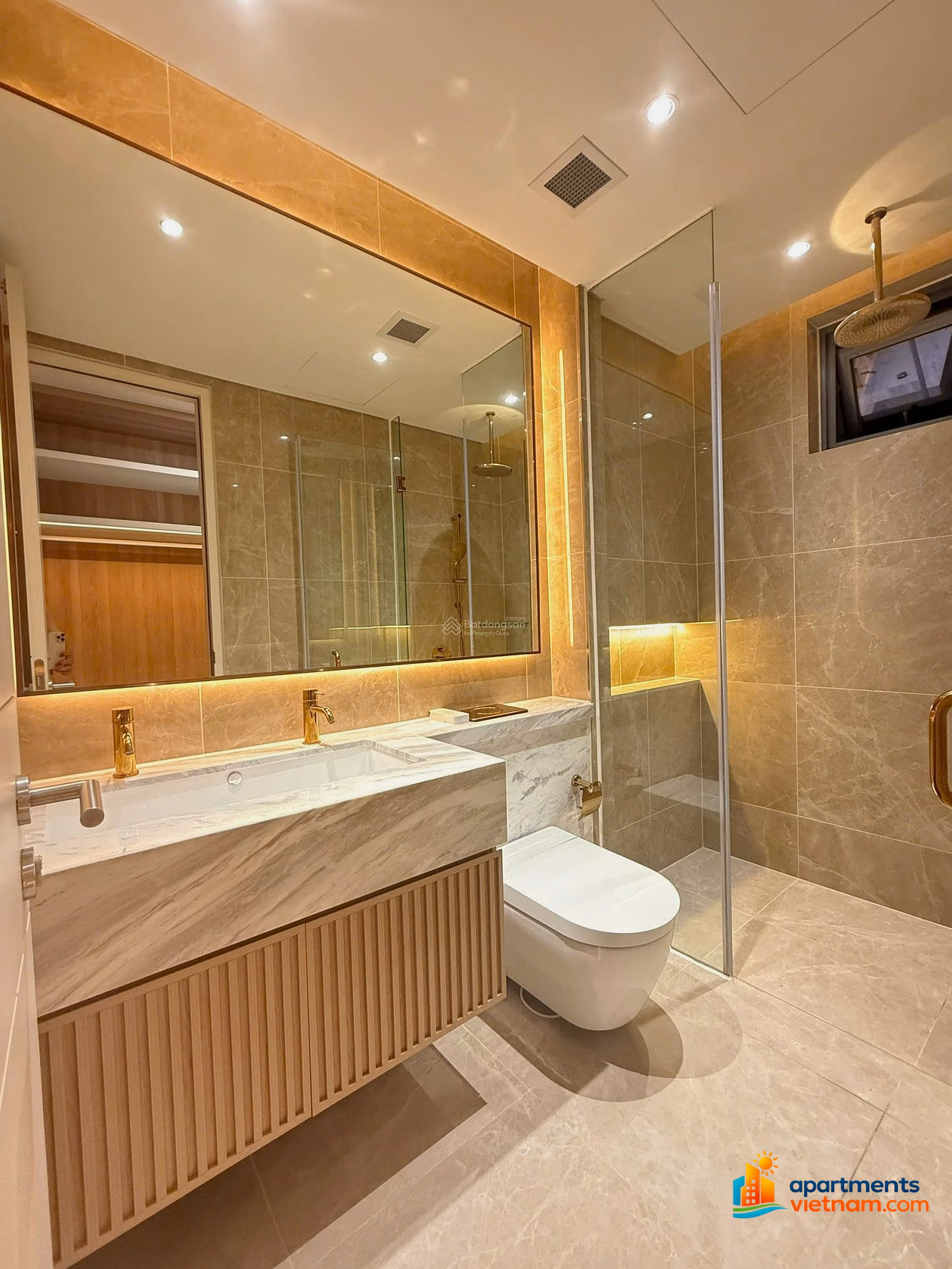 Cove Riverside Empire City apartment for rent, Thu Thiem, Saigon river view, high-class furniture
