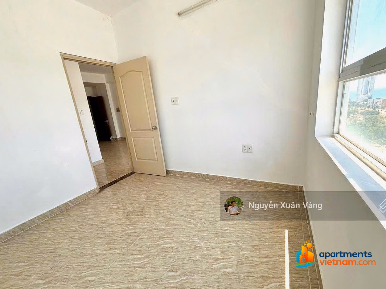 Sea view apartment for sale - Hoang Quan apartment building - North Nha Trang. Area: 60m2 with 2 bedrooms, 2 bathrooms, pink book