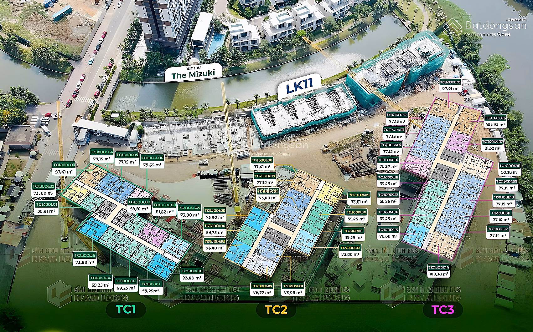 Buy Trellia Cove - Mizuki Park apartment at original price, investor offers huge incentives up to 700 million, 10% deposit to sign sales contract