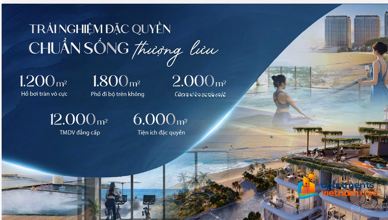 Only 3.6 billion to permanently own Tran Phu beach apartment, Nha Trang center
