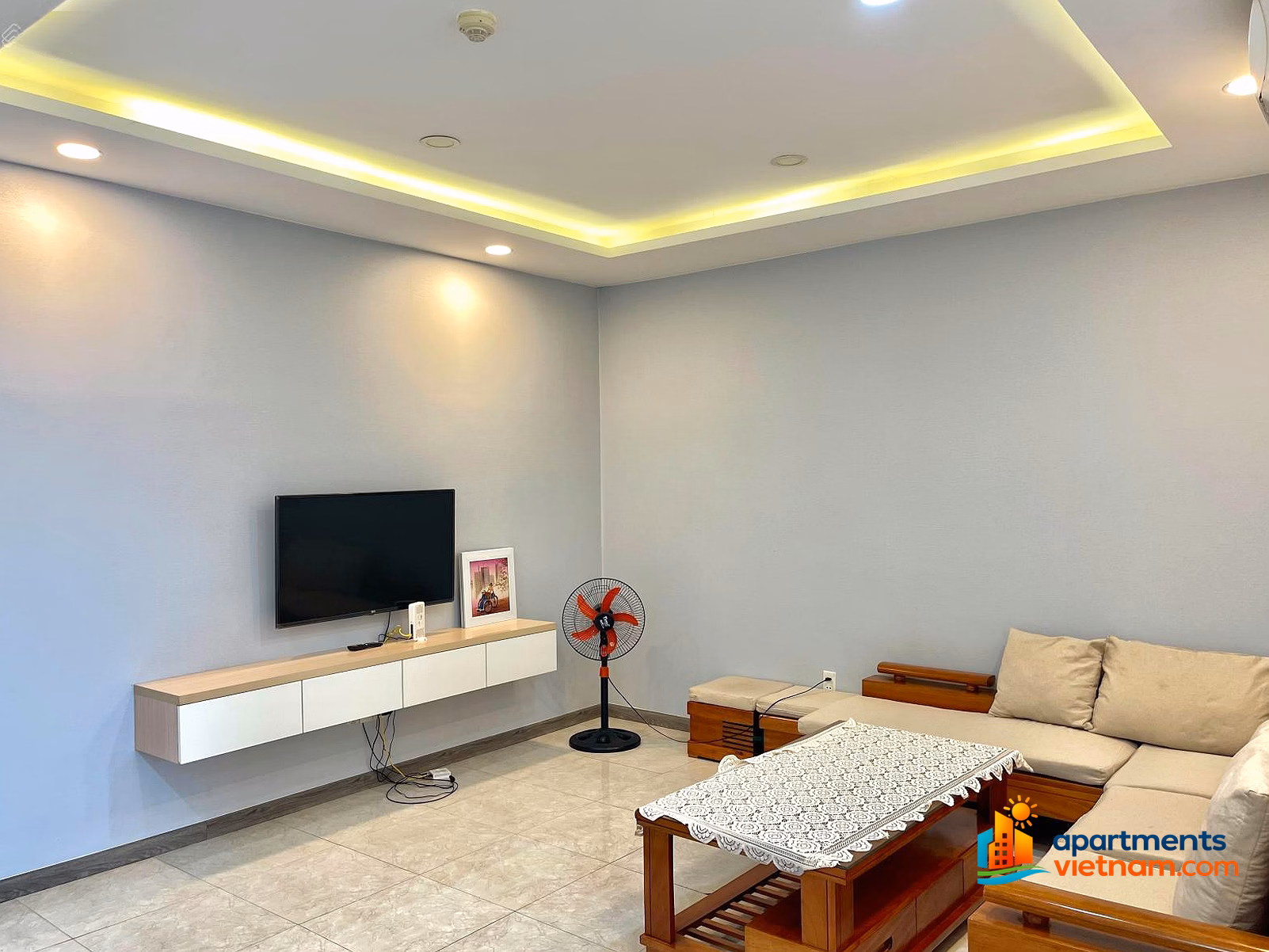 2 bedroom apartment for rent with sea view in Muong Thanh Khanh Hoa