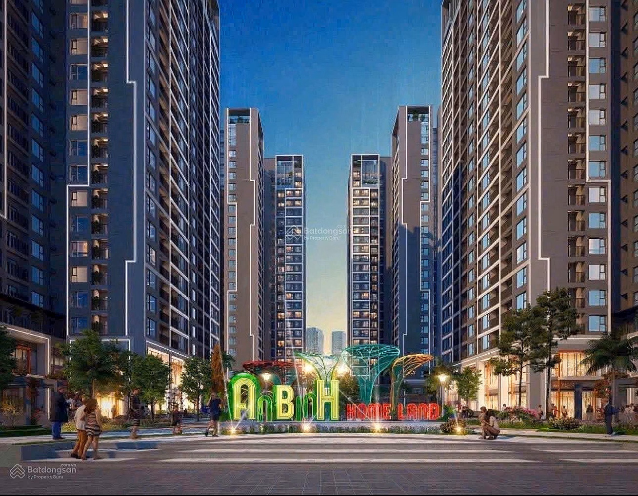 The owner sells An Binh Homeland diplomatic space 67m2 for 4.9 billion, middle floor, Southeast BC