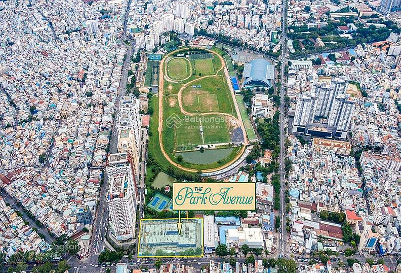 The Park Avenue, facing Phu Tho Stadium, high floor, price only 6.8 billion, 66m², TT 30%