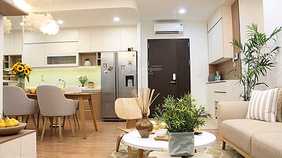 Apartment for rent in Hoang Anh Thanh Binh District 7, 73m2 2 bedrooms, price 10 million/month