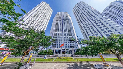 Apartment for rent in Hoang Anh Thanh Binh District 7, 73m2 2 bedrooms, price 10 million/month
