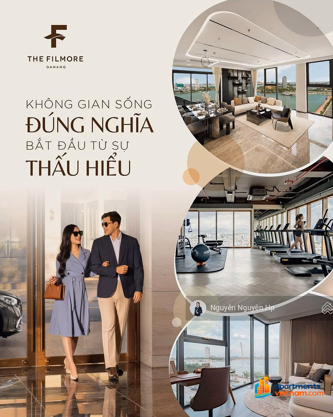 Penthouse The Filmore Da Nang - 218.8m2 - direct view of Han River, sea, fireworks - original price CDT