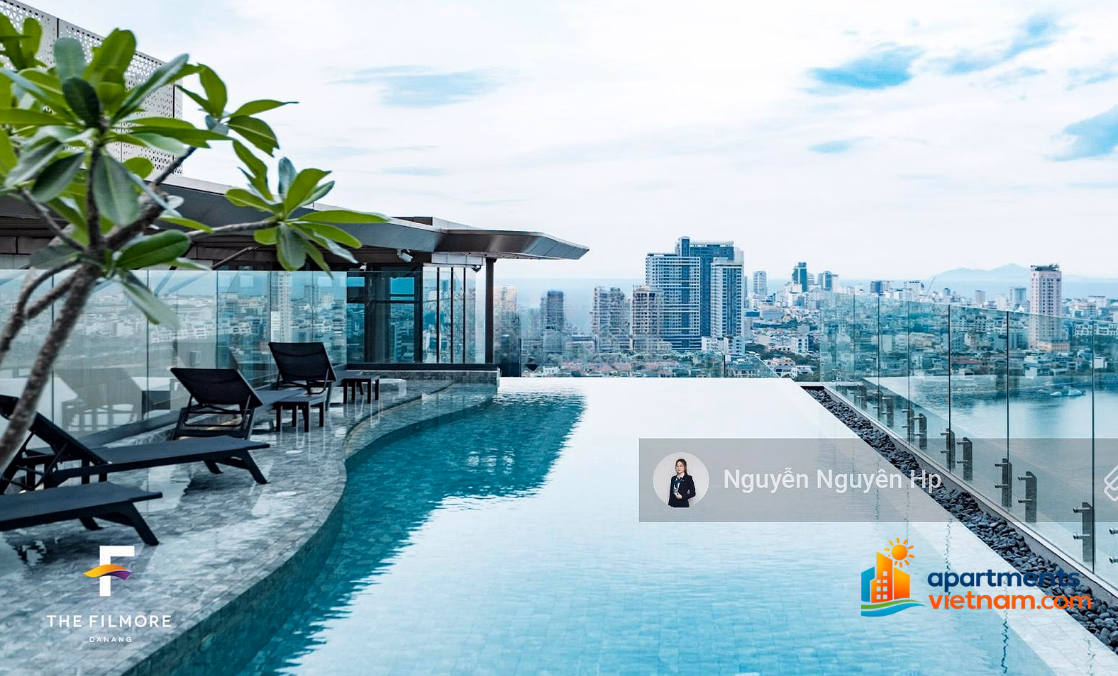 Penthouse The Filmore Da Nang - 218.8m2 - direct view of Han River, sea, fireworks - original price CDT
